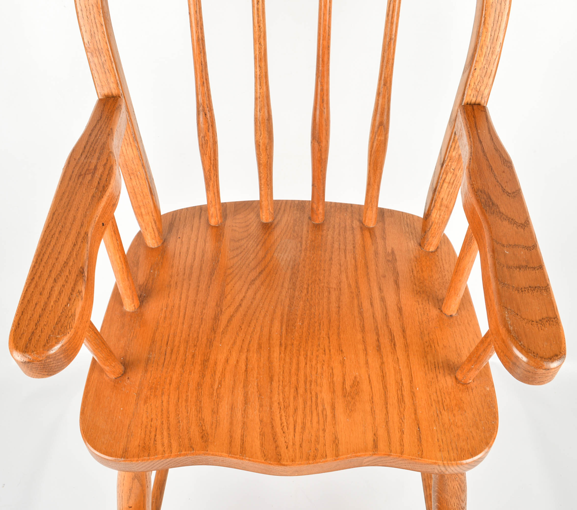 Oak High Chair