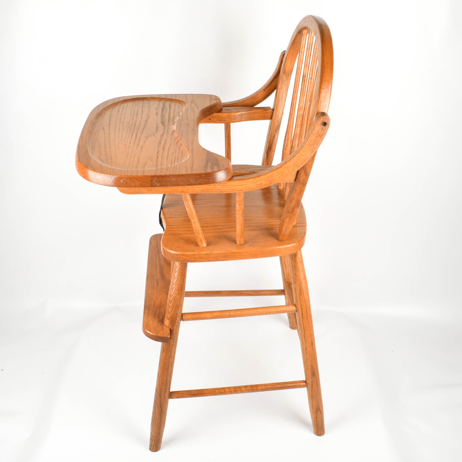 Oak High Chair