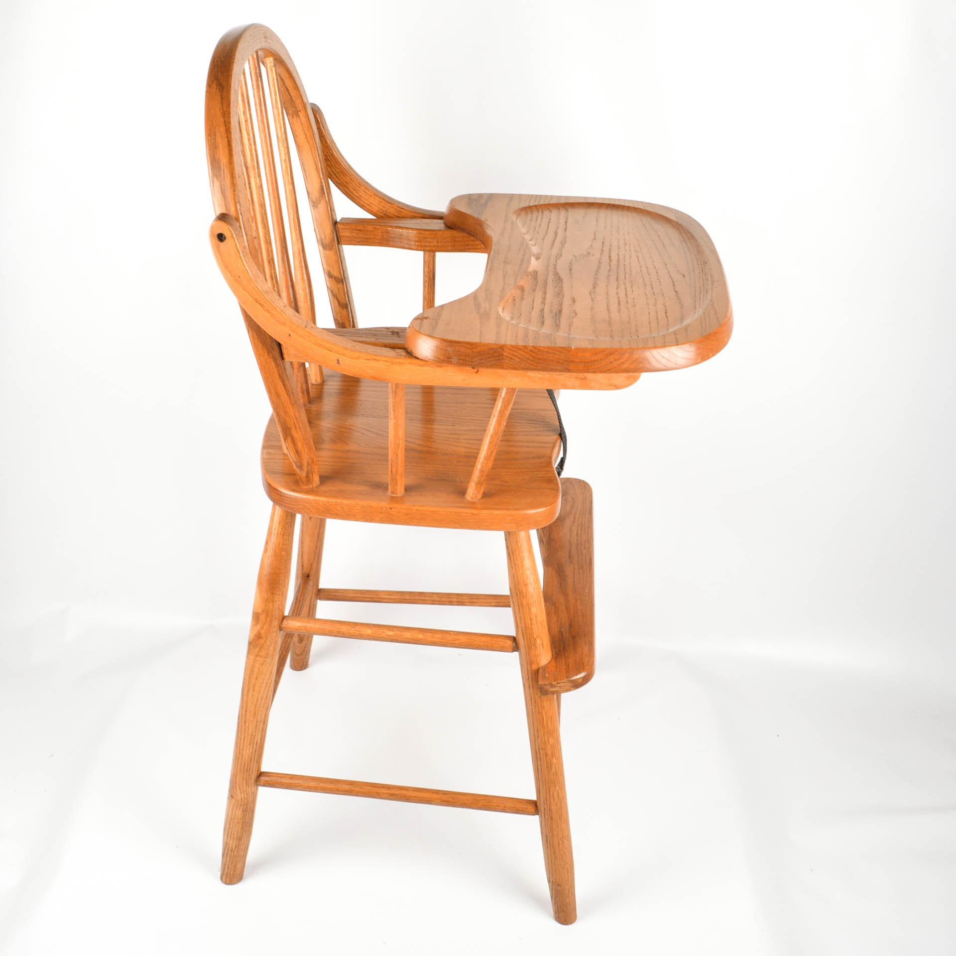 Oak High Chair