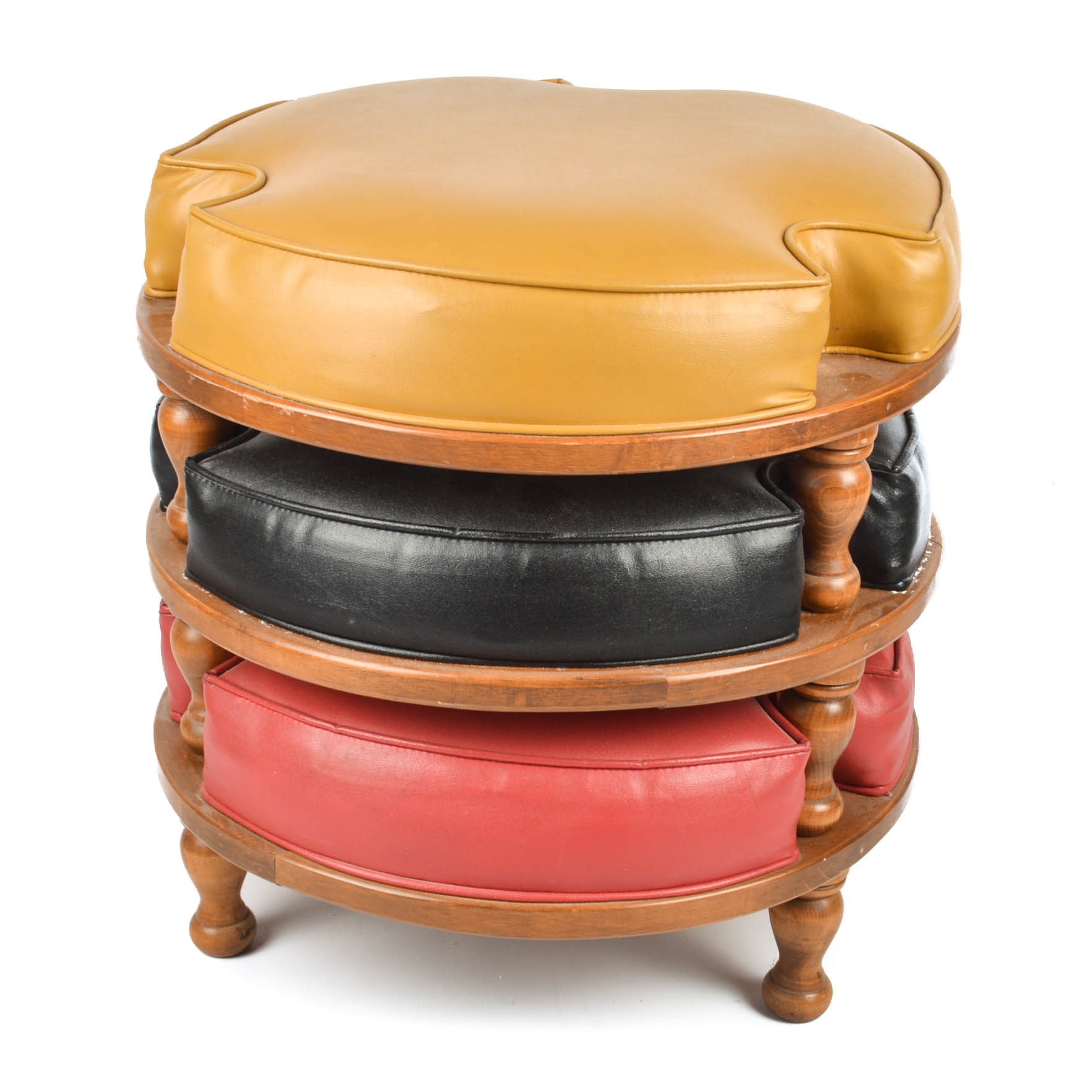 Mid-Century Stacking Footstools by Baumritter