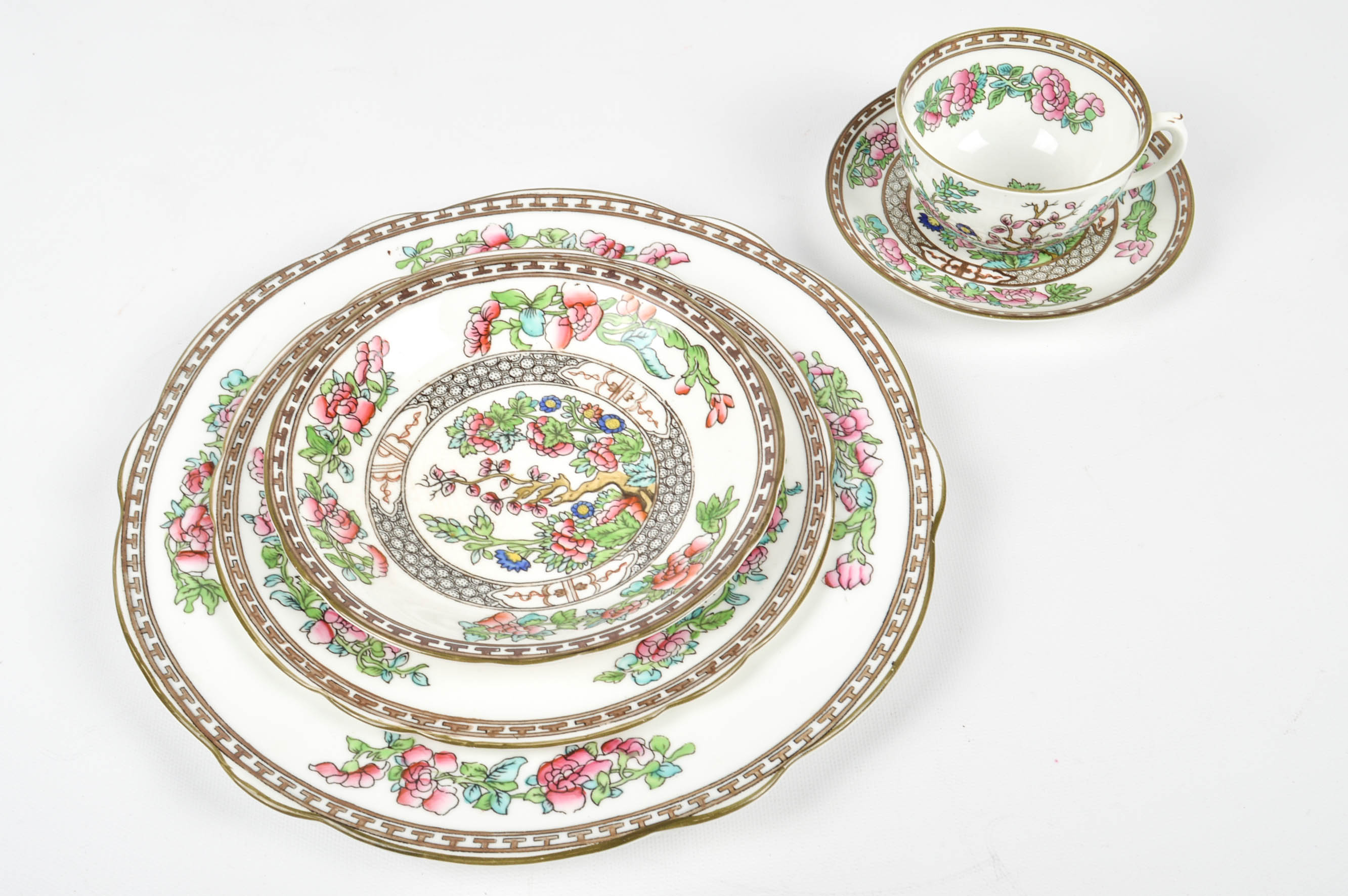 Coalport "Indian Tree Multicolor" Tableware