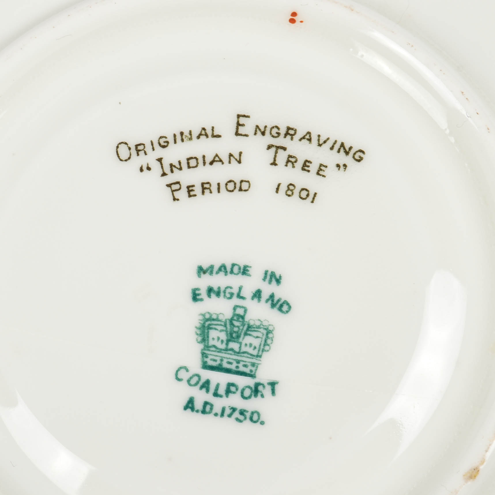 Coalport "Indian Tree" Tableware