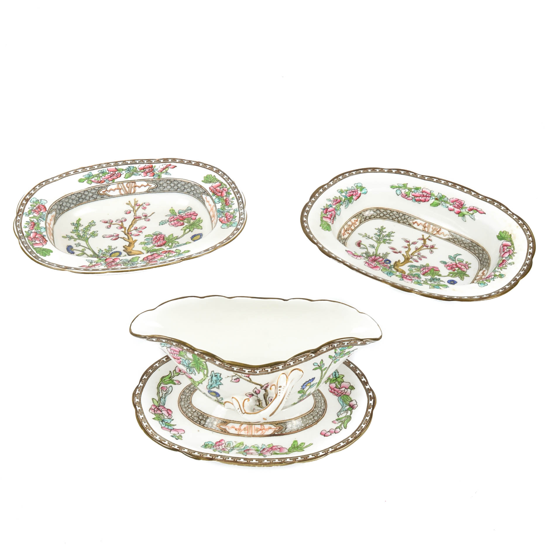 Coalport "Indian Tree Multicolor" Serving Pieces