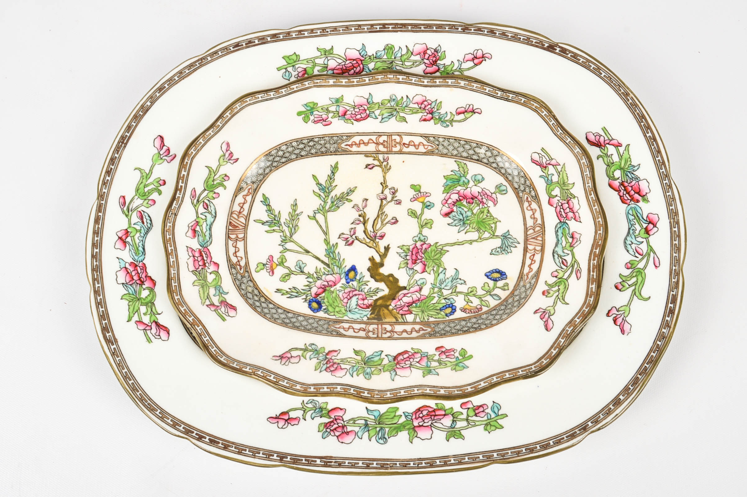 Coalport "Indian Tree Multicolor" Platters