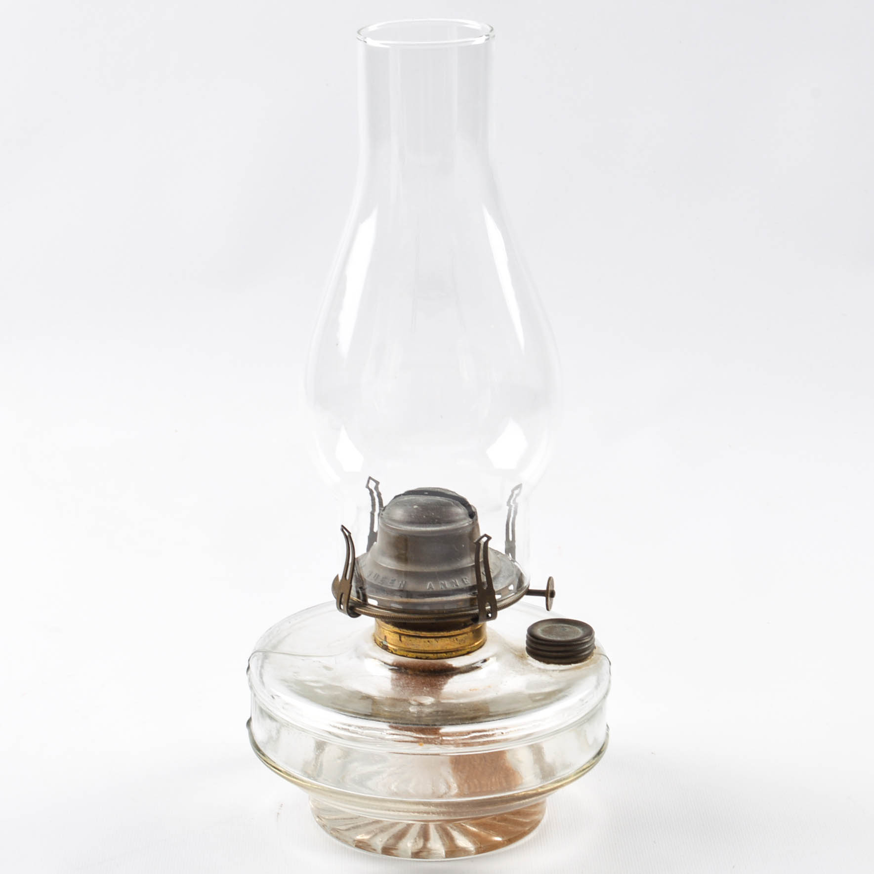 Pressed Glass Oil Lamps
