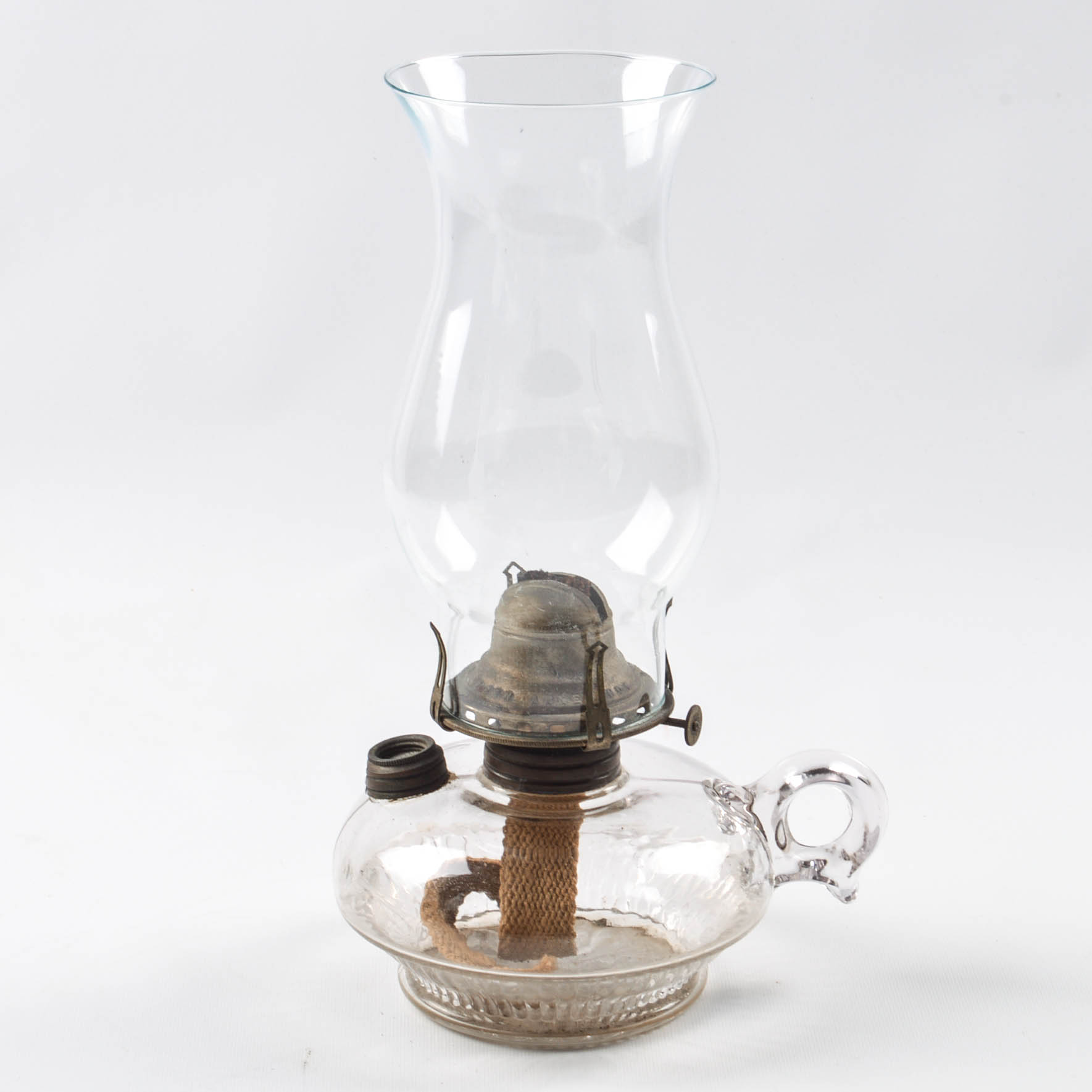 Pressed Glass Oil Lamps