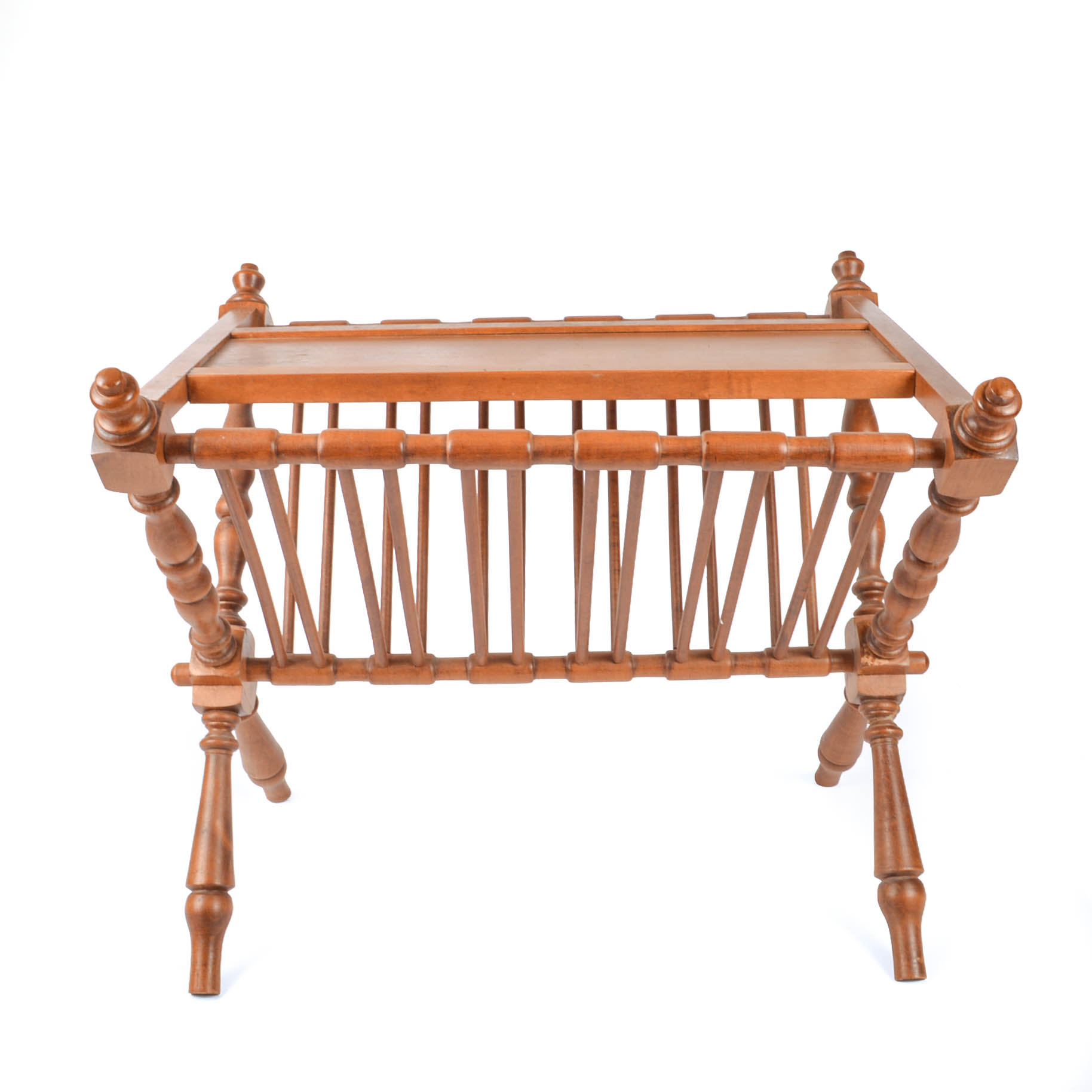 Tell City Magazine Rack and Wall Shelf