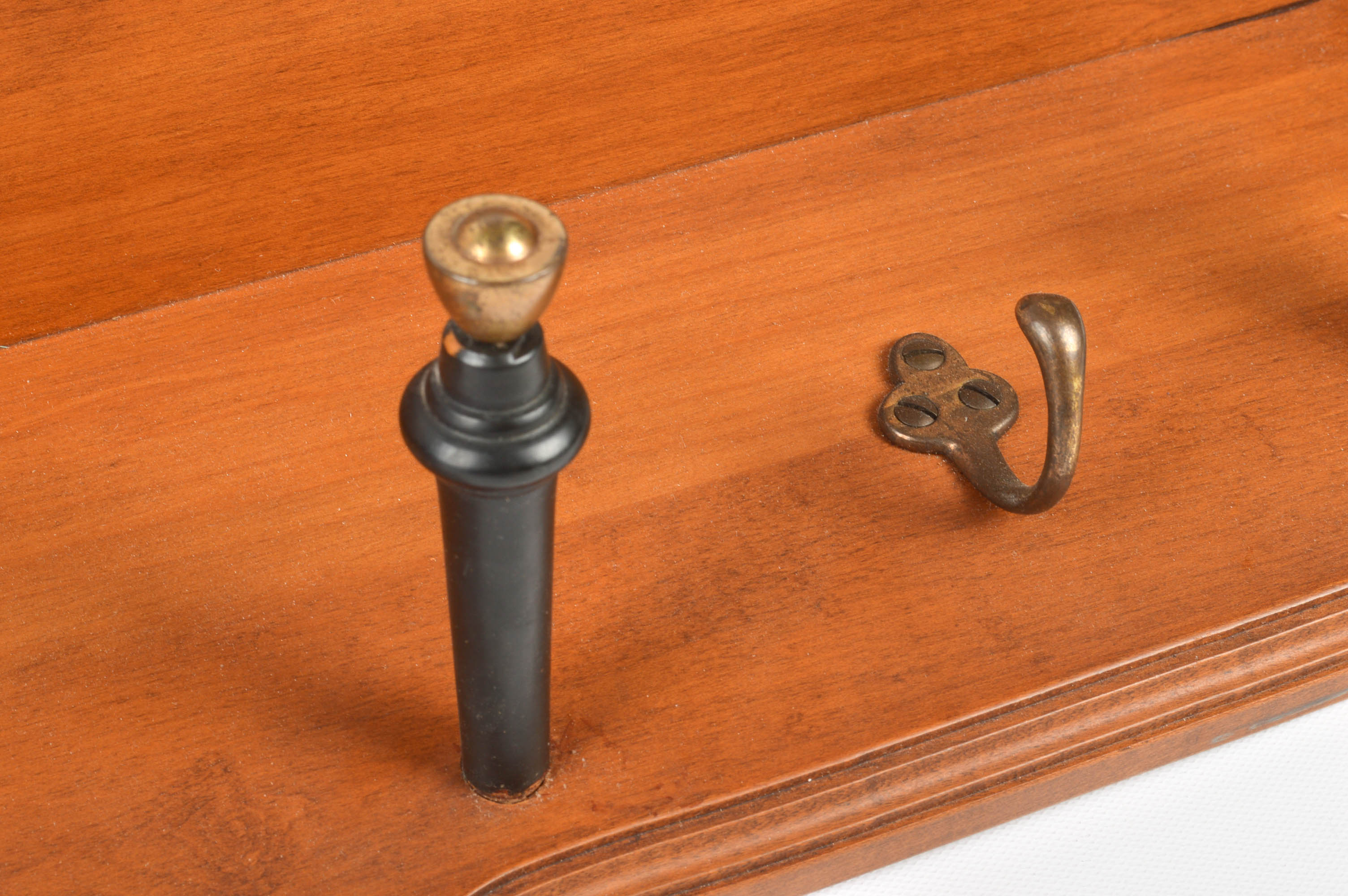 Tell City Magazine Rack and Wall Shelf