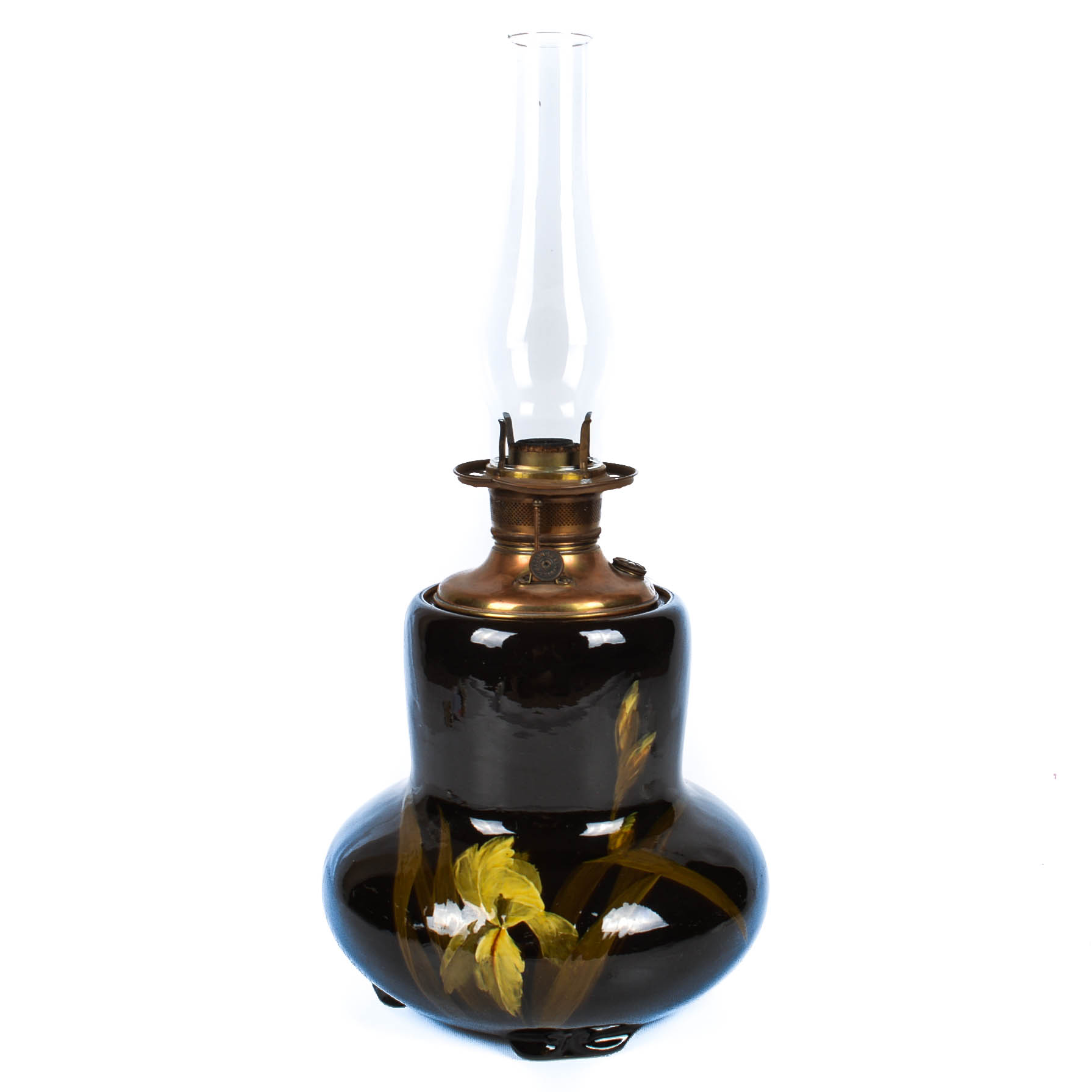 Antique Weller Font Lamp