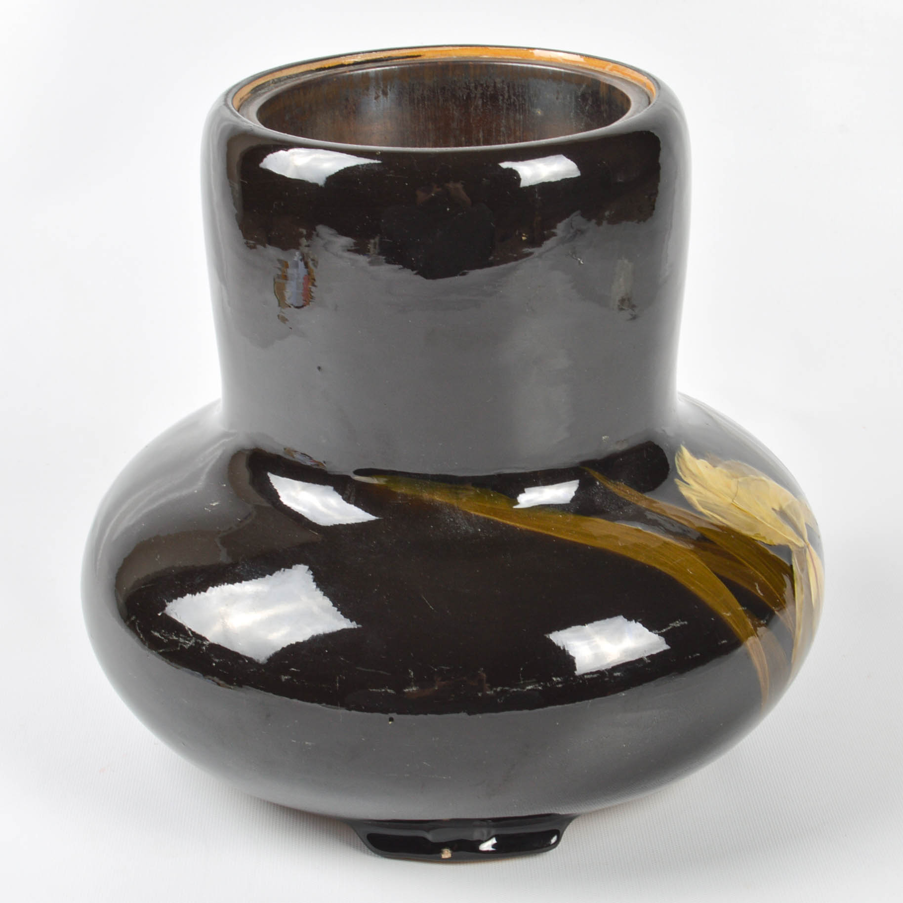 Antique Weller Font Lamp