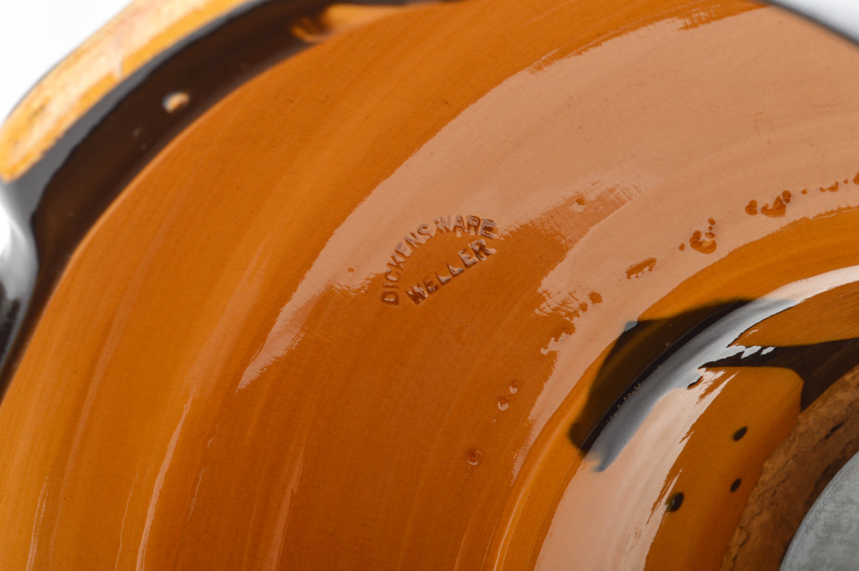 Antique Weller Font Lamp