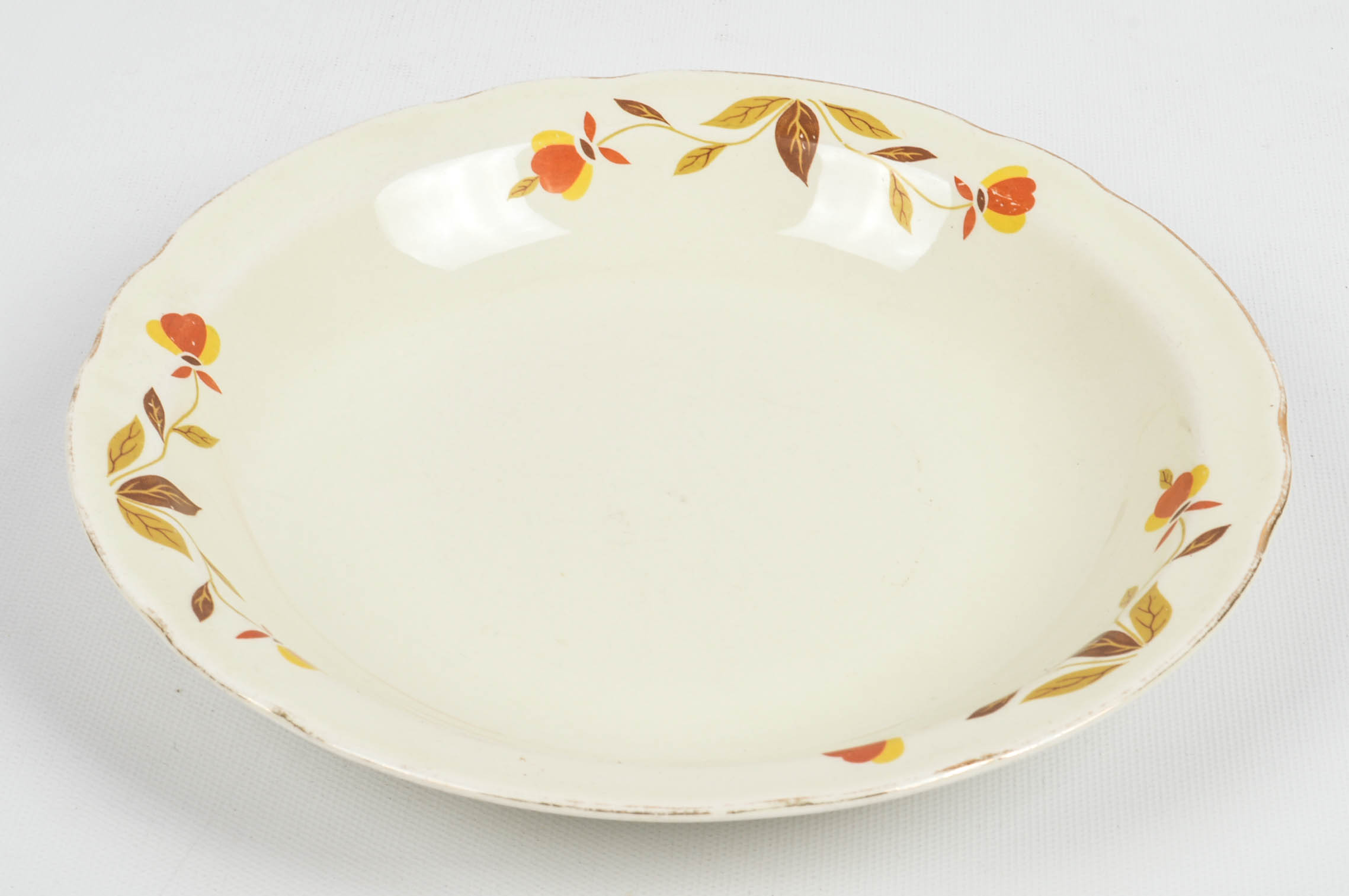 Hall China's "Autumn Leaf" Serveware