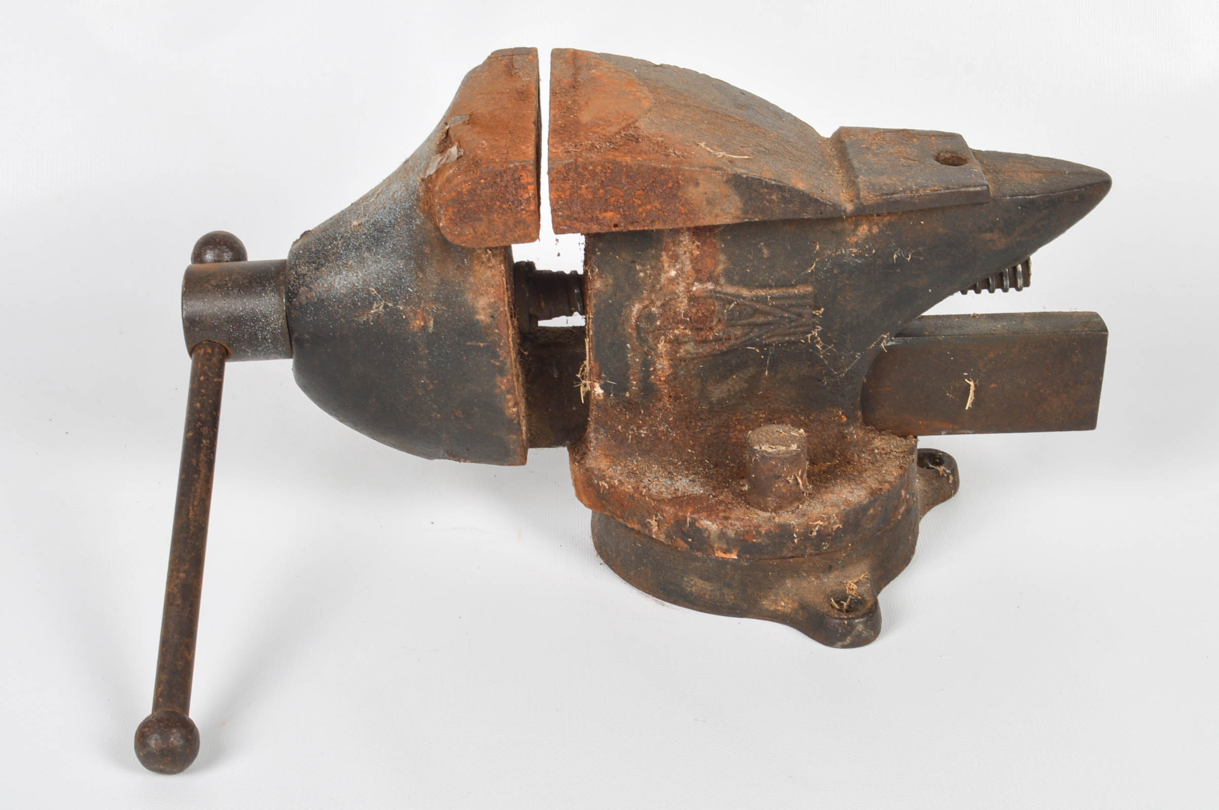 Vintage Bench Vise, Levels and Hand Drill