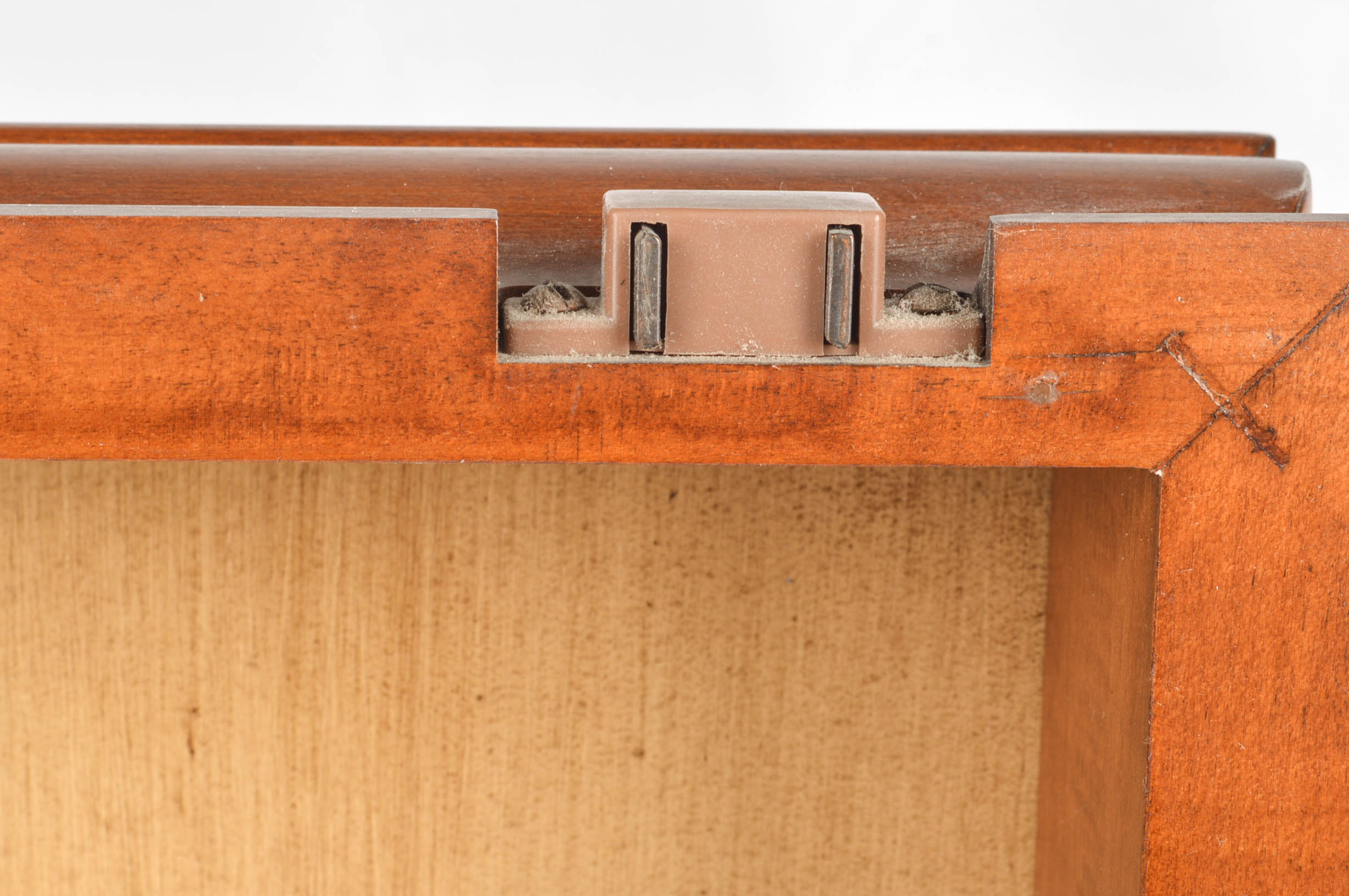 Tell City Wall Clock and Curio Cabinet