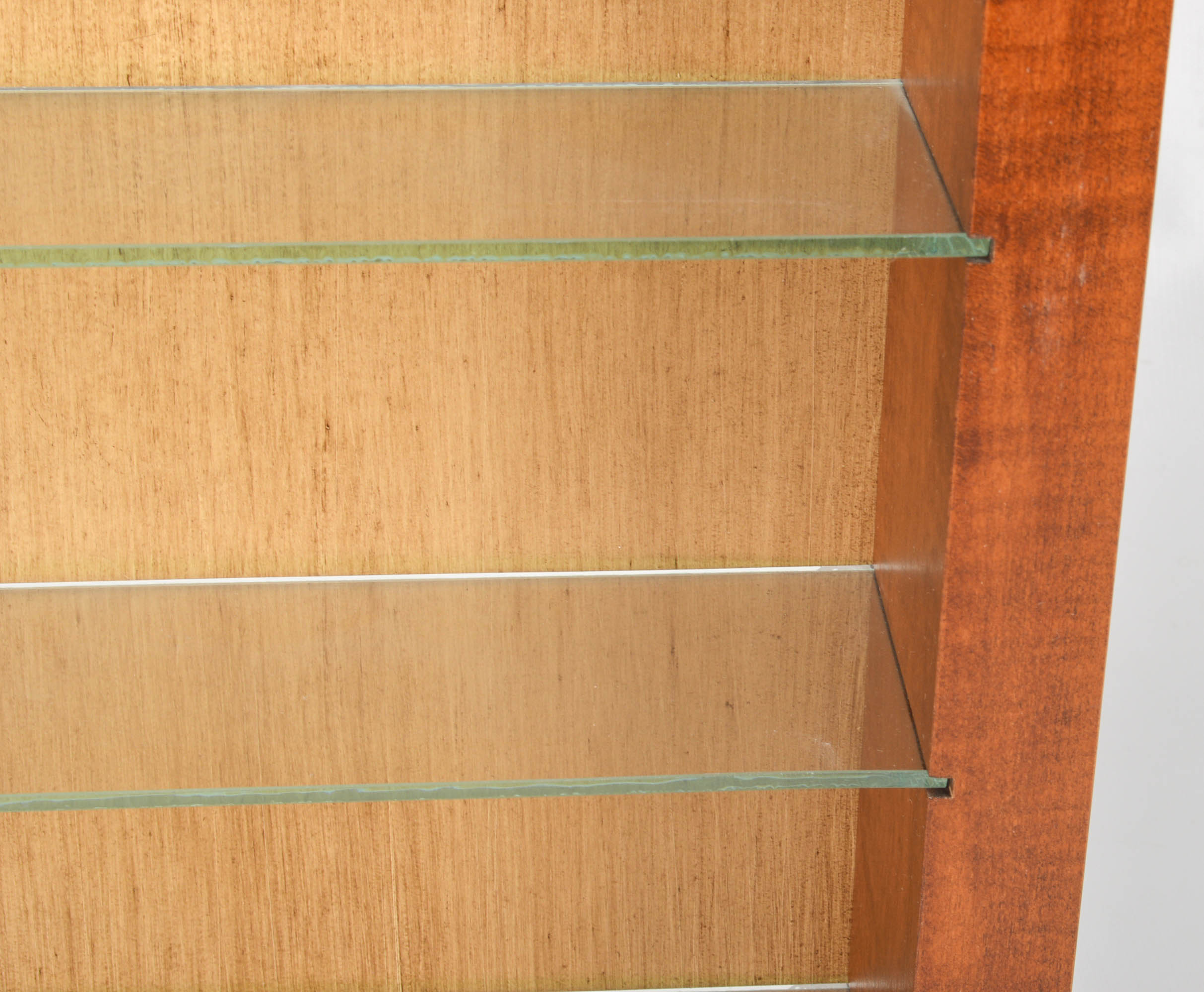 Tell City Wall Clock and Curio Cabinet