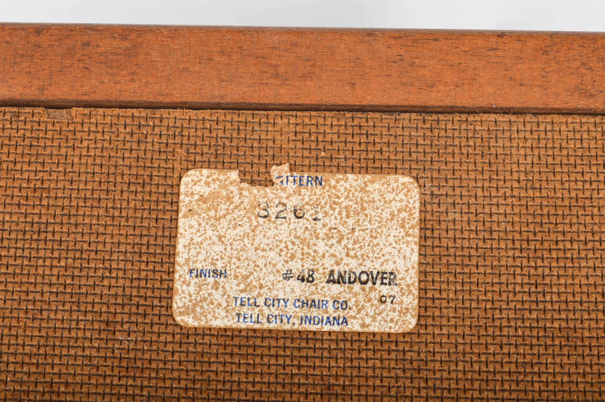 Tell City Wall Clock and Curio Cabinet