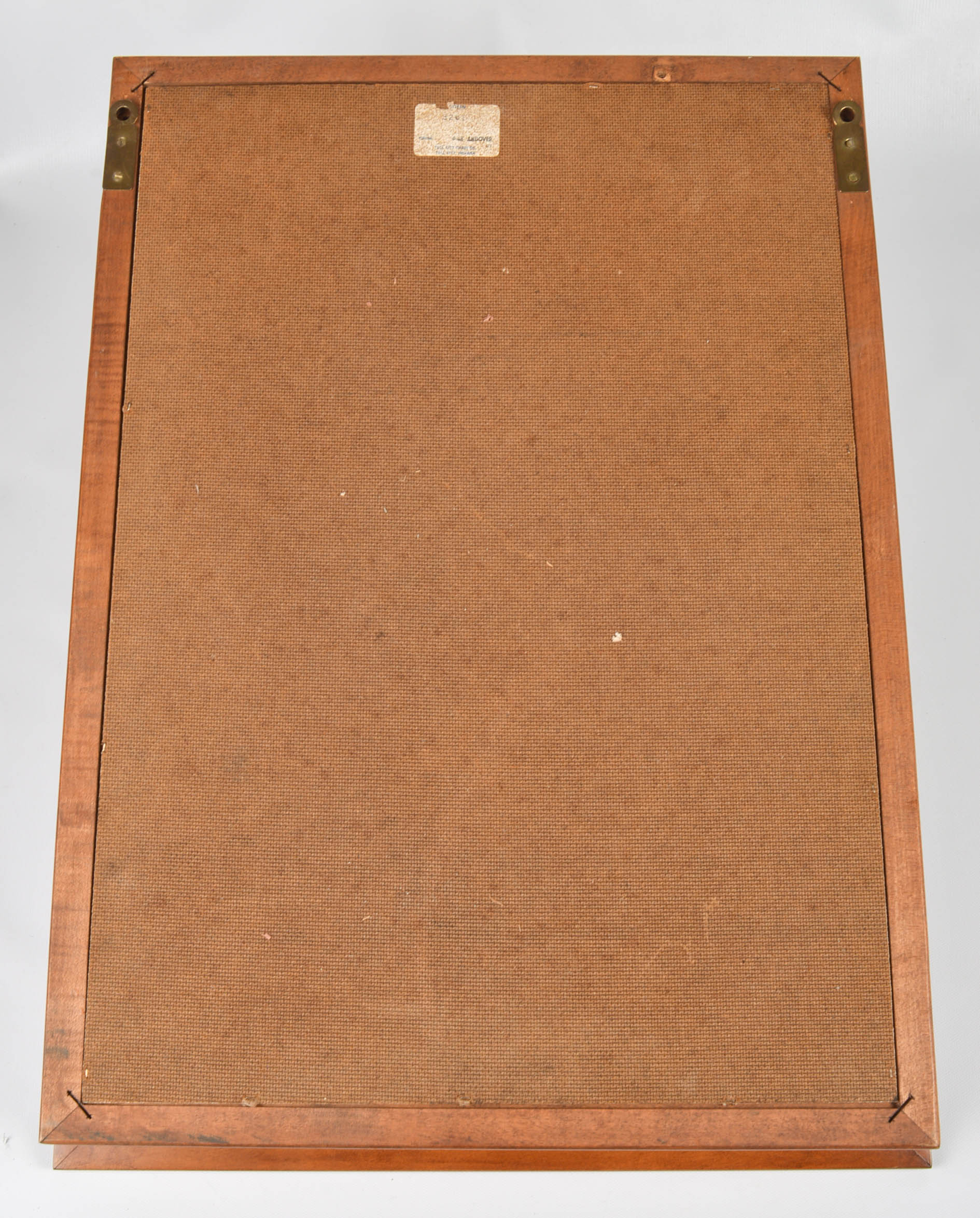 Tell City Wall Clock and Curio Cabinet