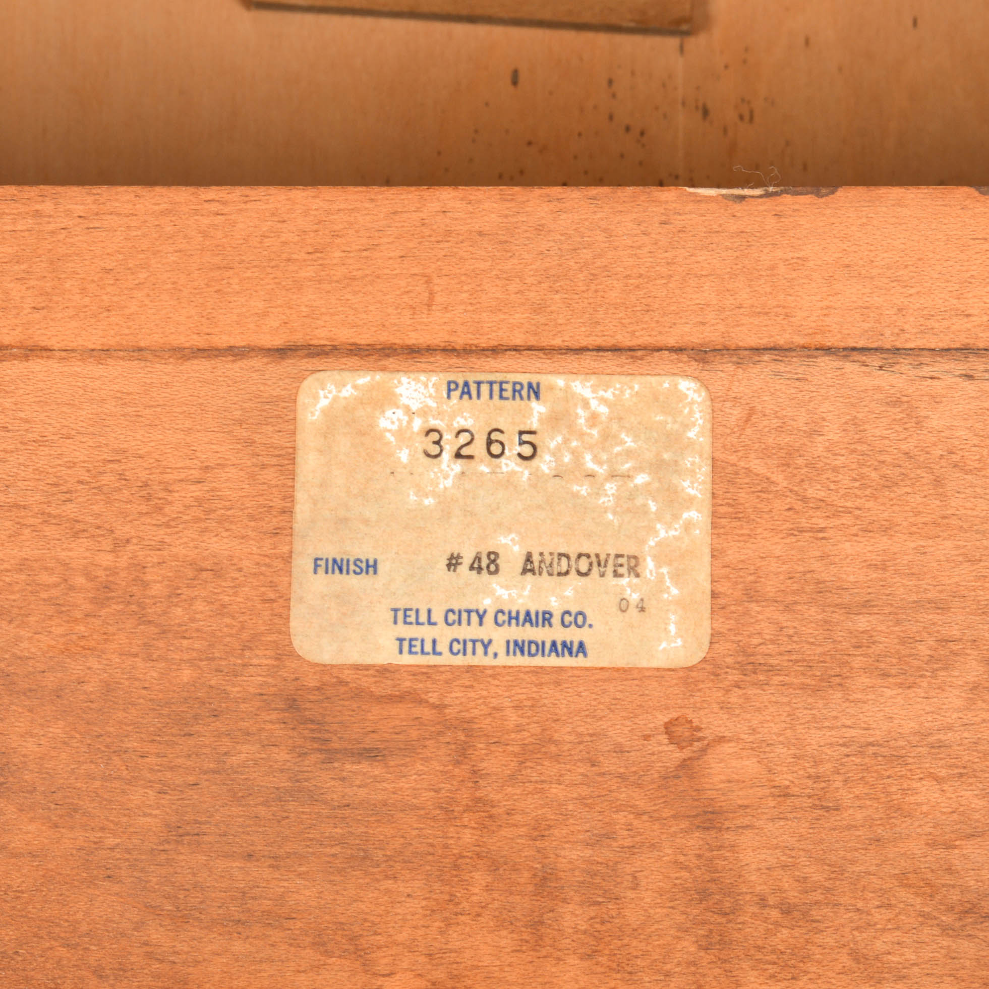 Tell City Wall Clock and Curio Cabinet