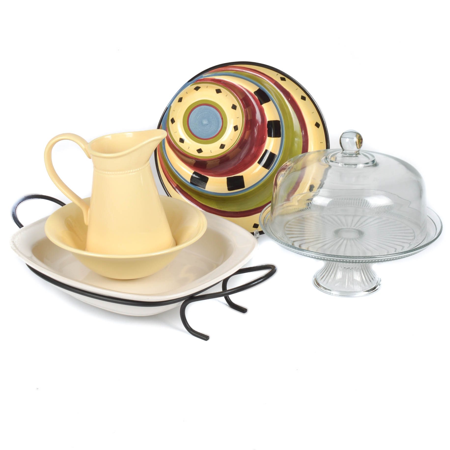 Assorted Kitchen Serving Pieces