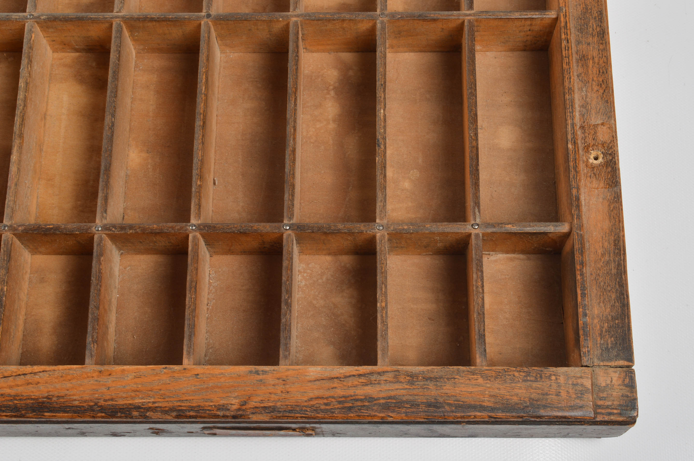 Hamilton Wooden Printer's Tray