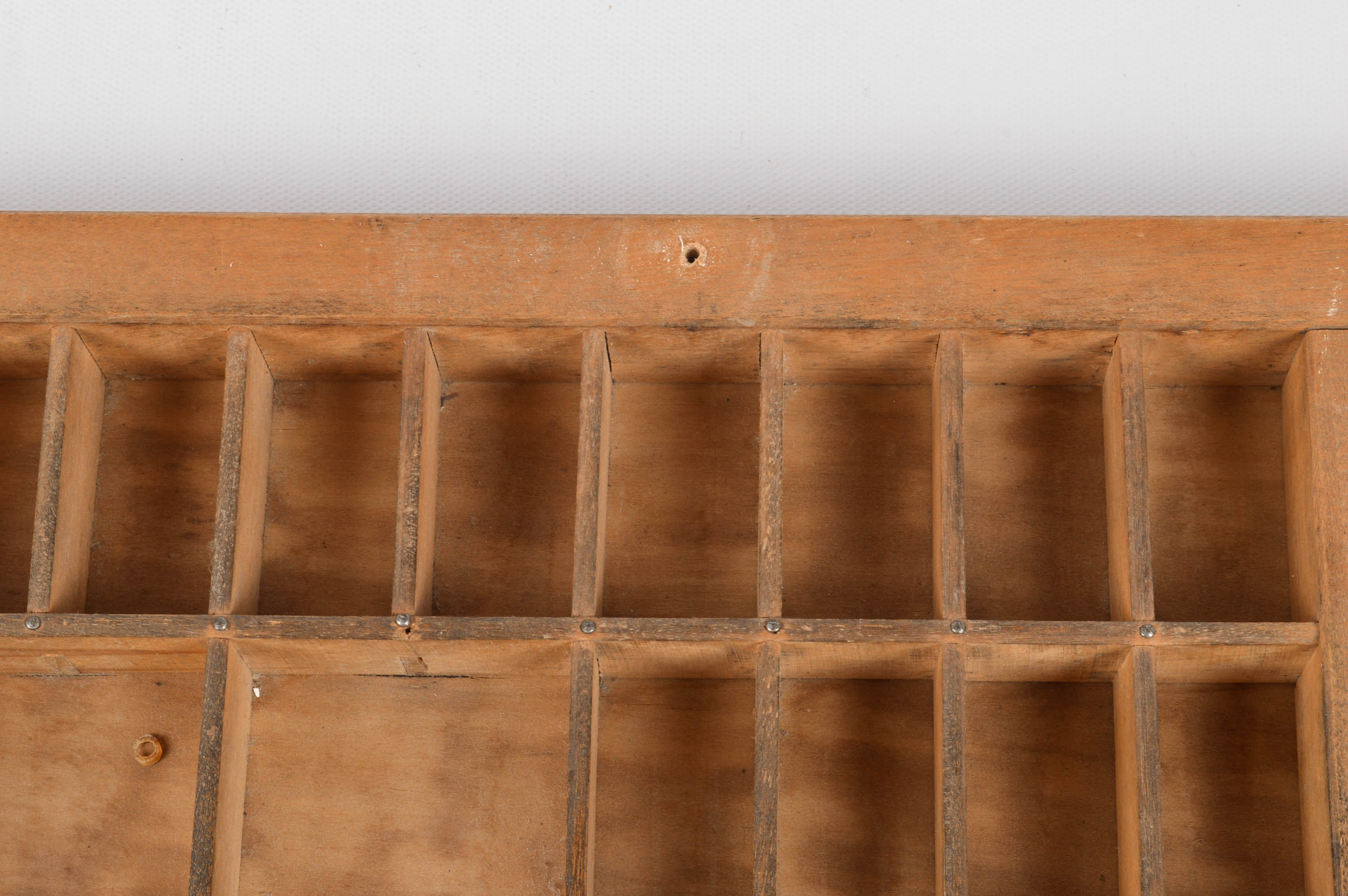 Hamilton Wooden Printer's Tray