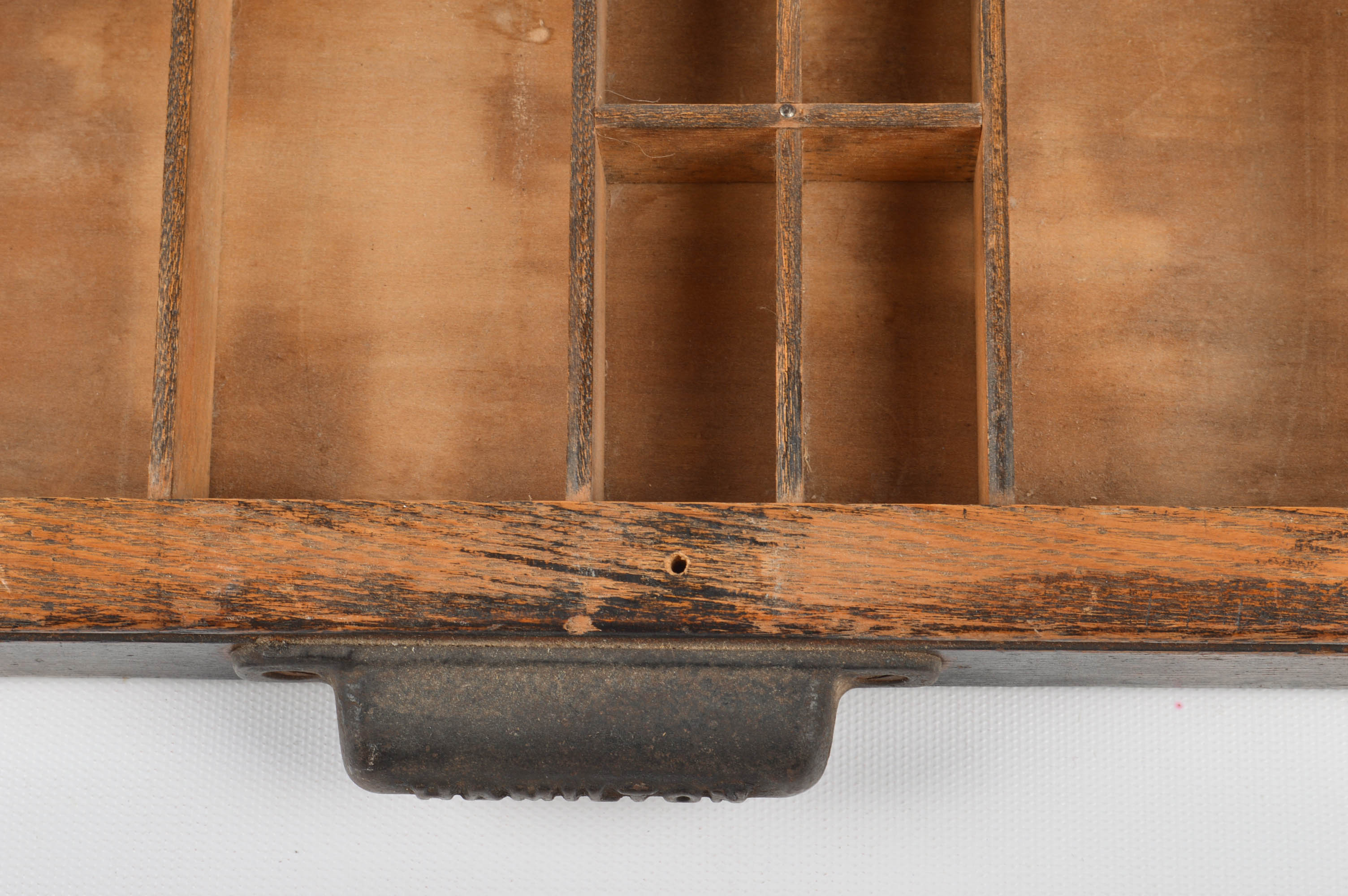 Hamilton Wooden Printer's Tray
