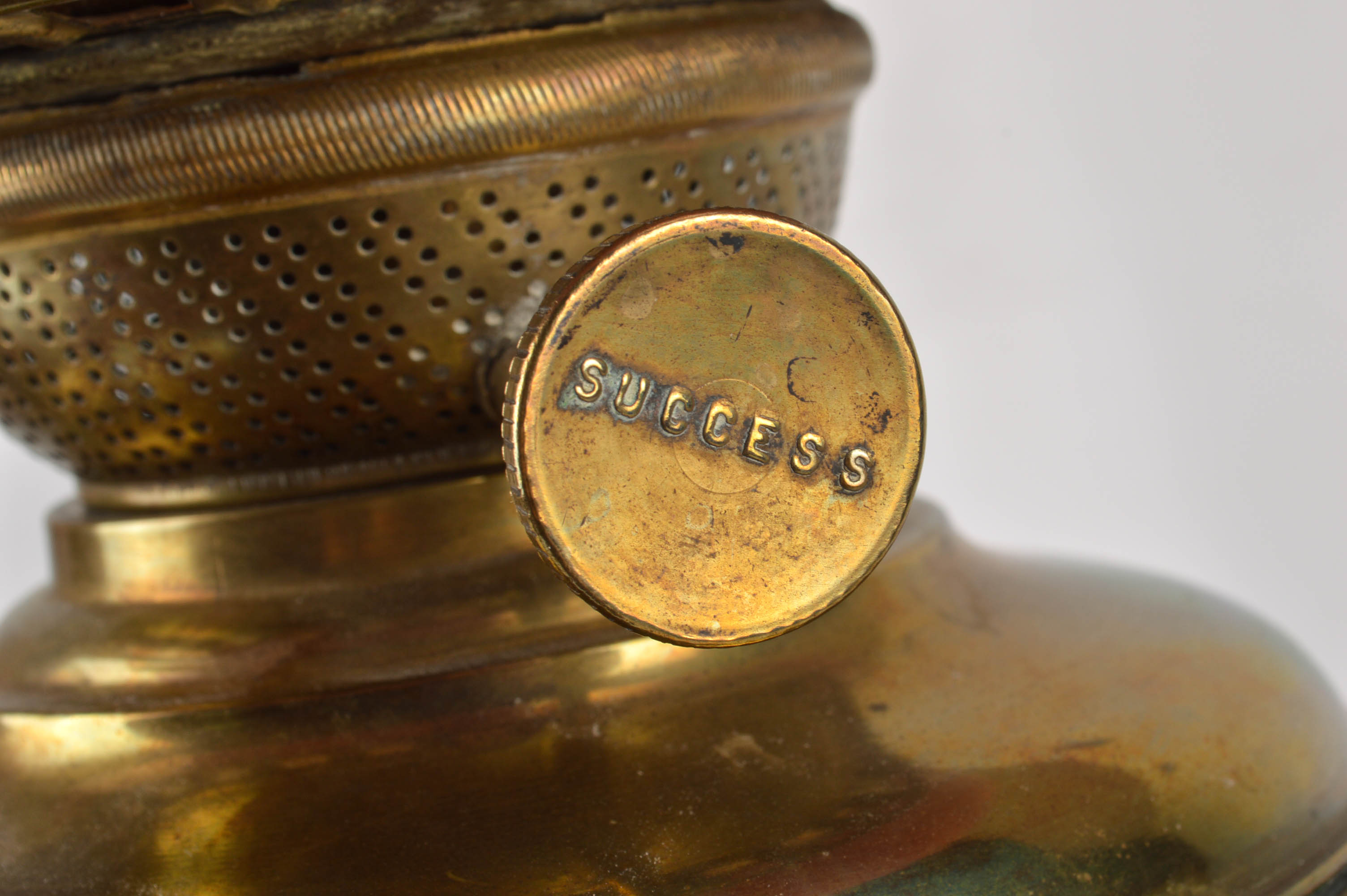 Converted Antique Parlor Lamp