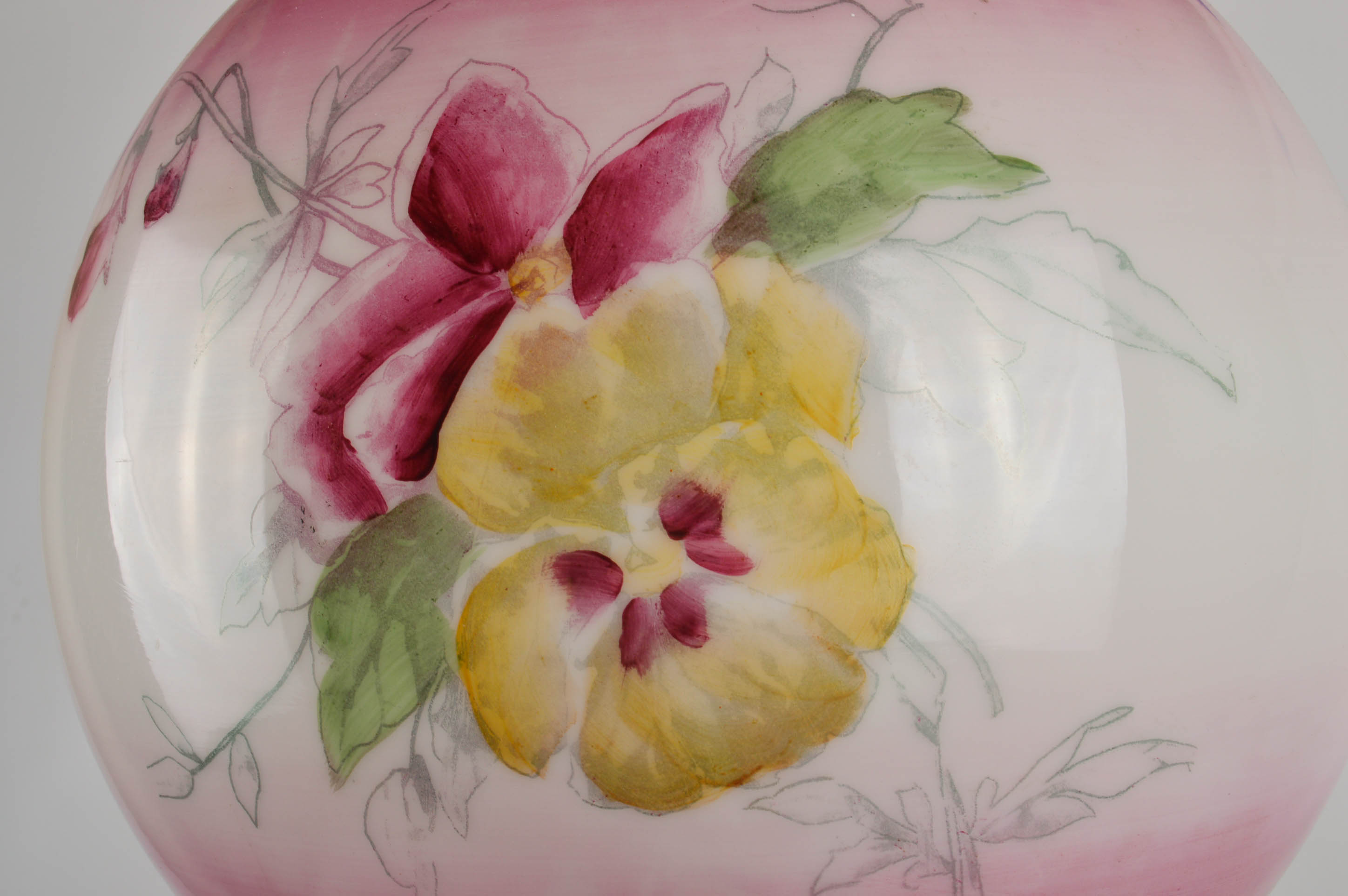 Converted Antique Parlor Lamp