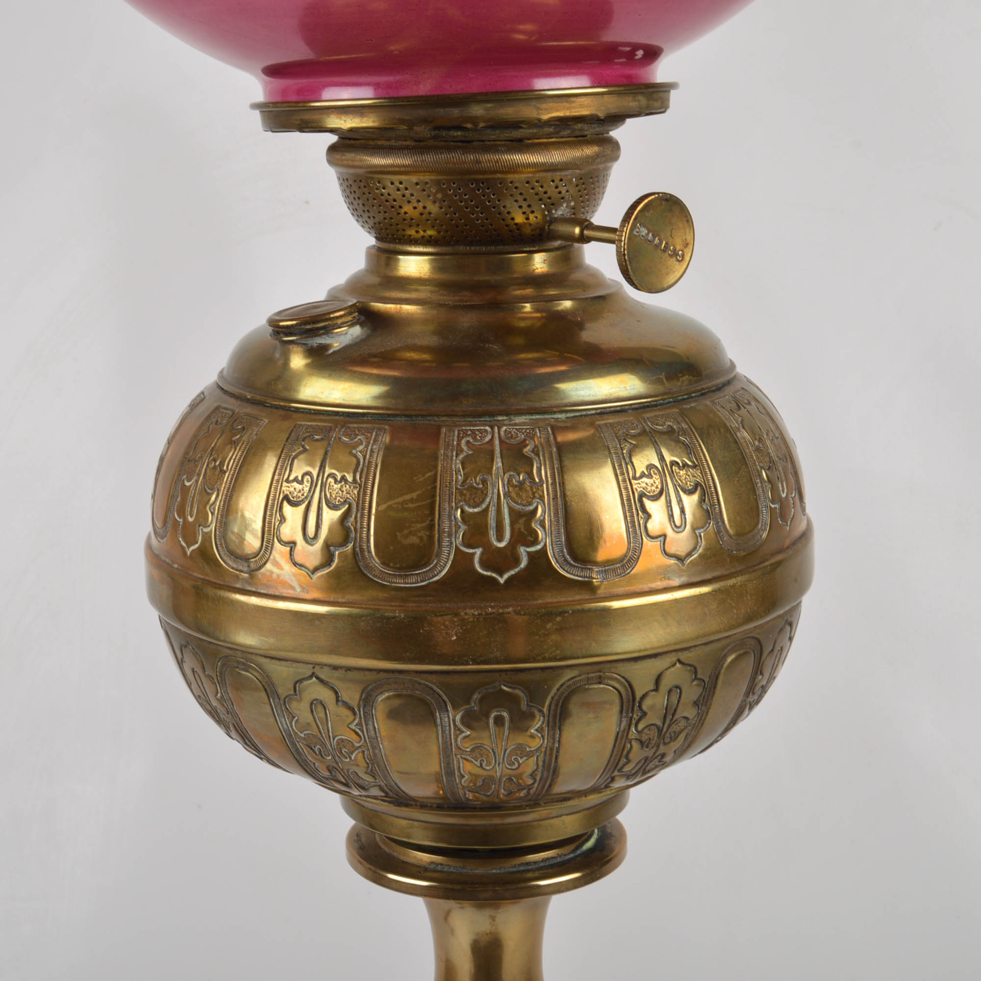 Converted Antique Parlor Lamp