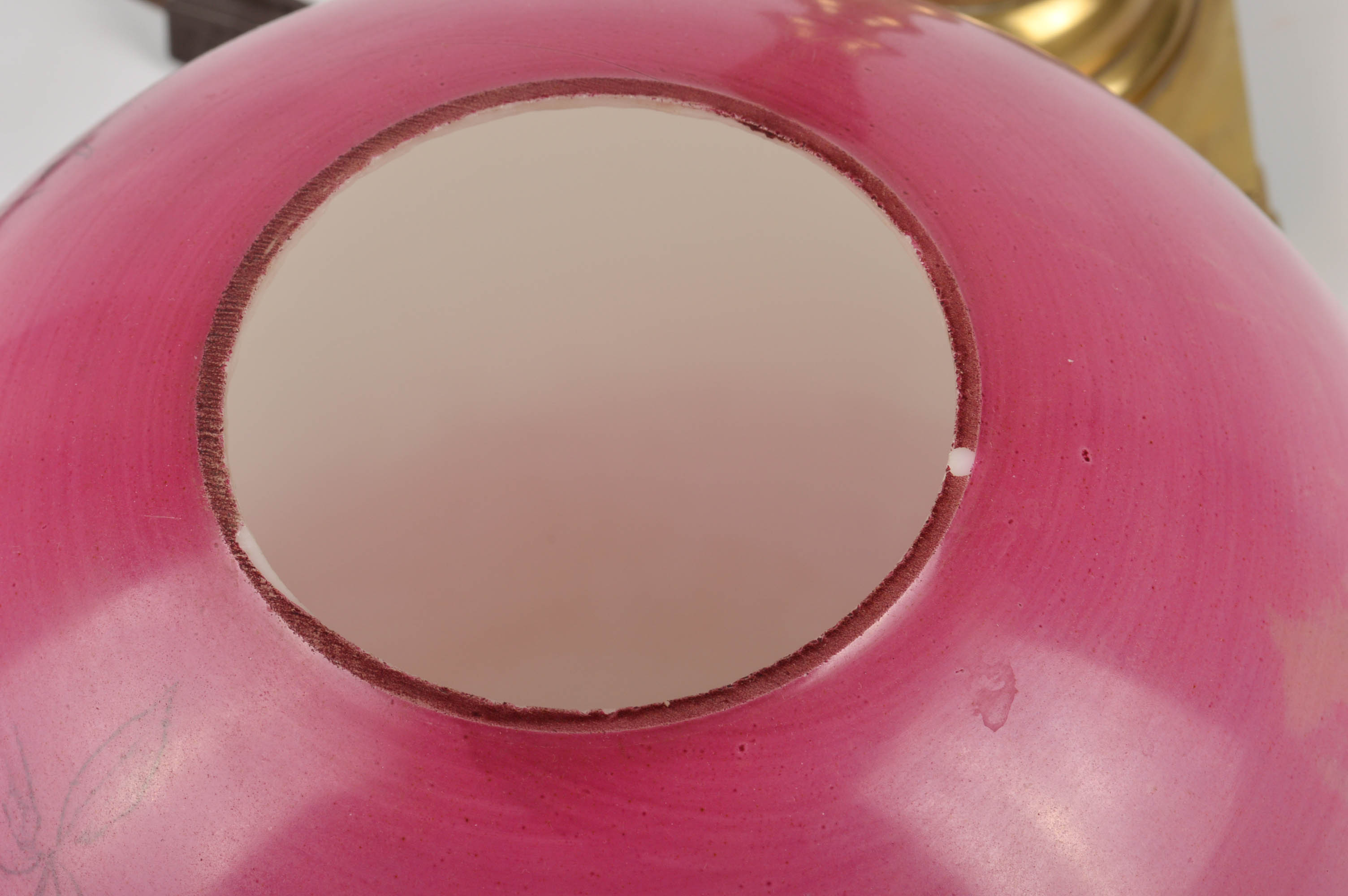 Converted Antique Parlor Lamp