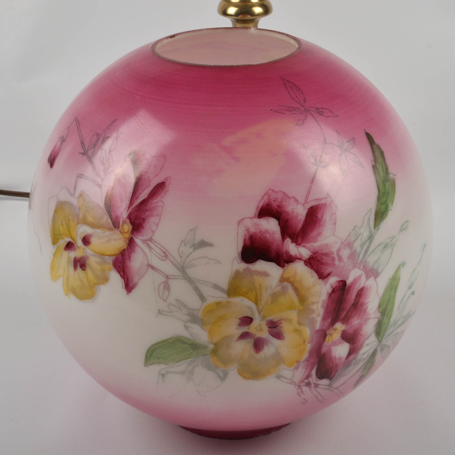 Converted Antique Parlor Lamp