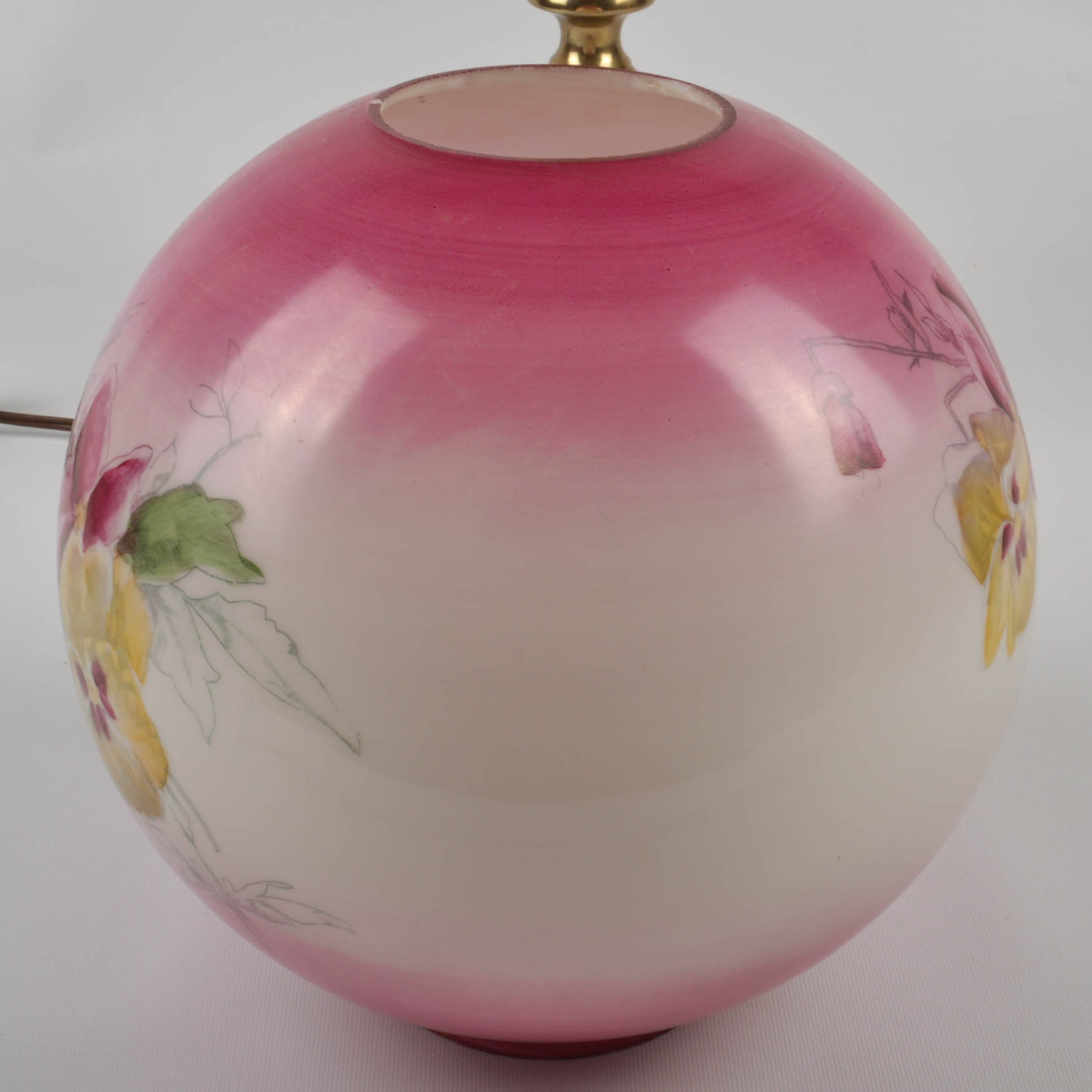 Converted Antique Parlor Lamp