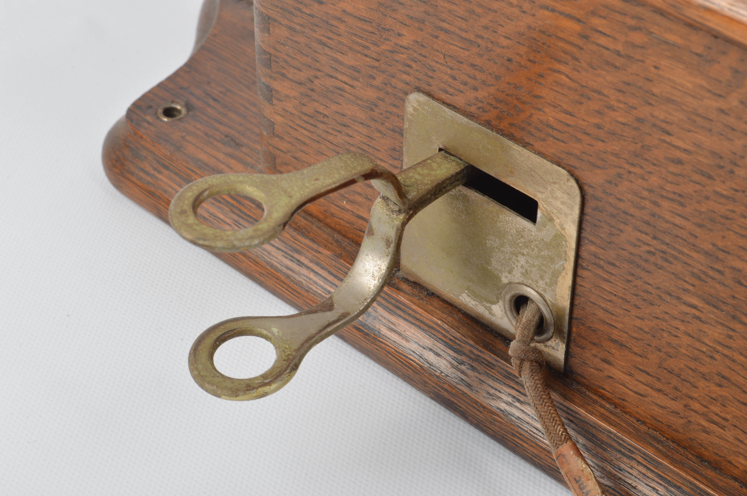 Antique Kellogg Hand-Crank Wall Phone