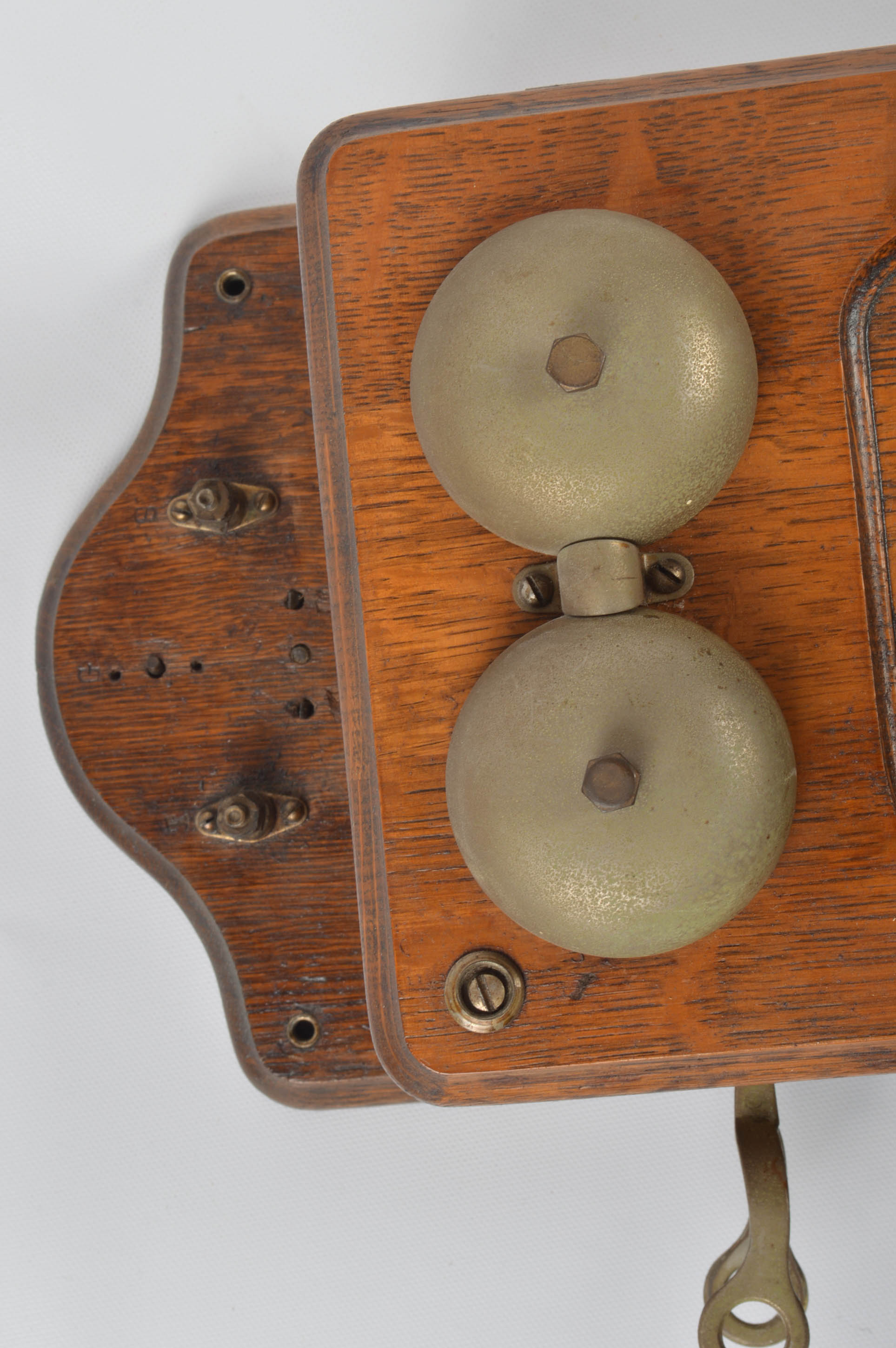 Antique Kellogg Hand-Crank Wall Phone