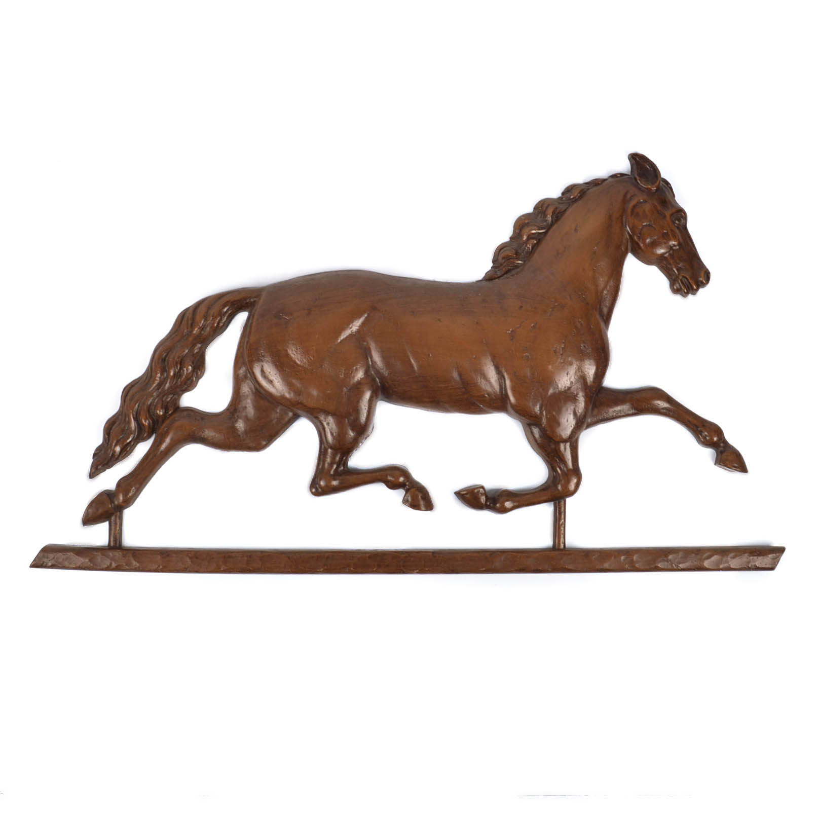 Large Syraco Horse Wall Sculpture