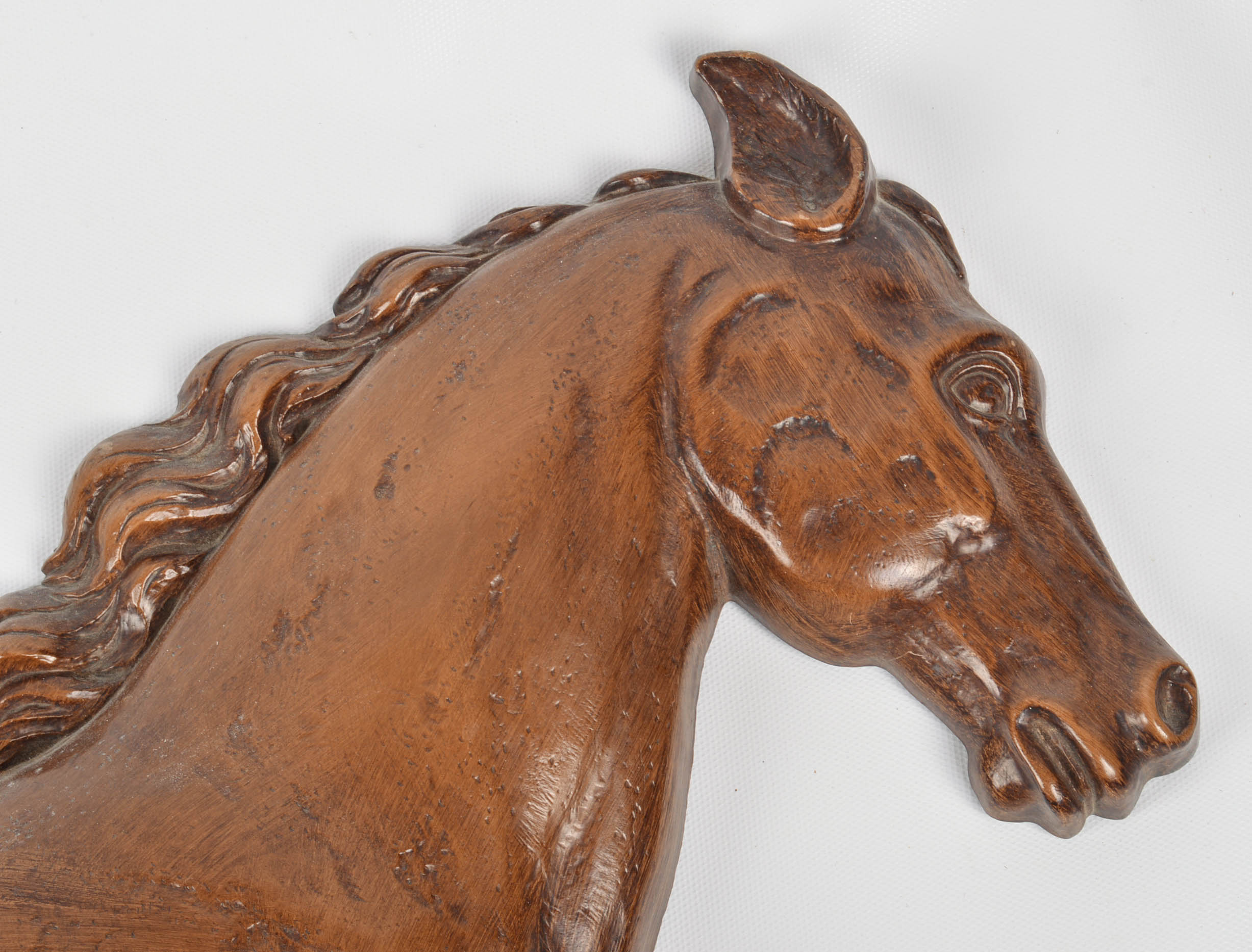Large Syraco Horse Wall Sculpture
