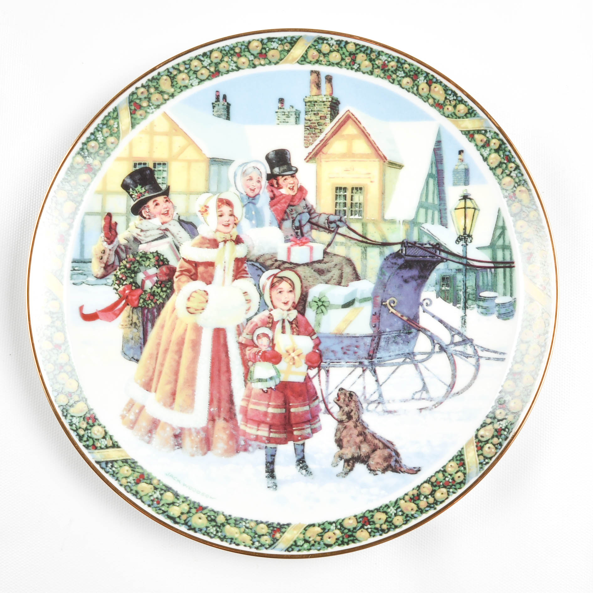 Royal Windsor And Avon Christmas Plate Collection