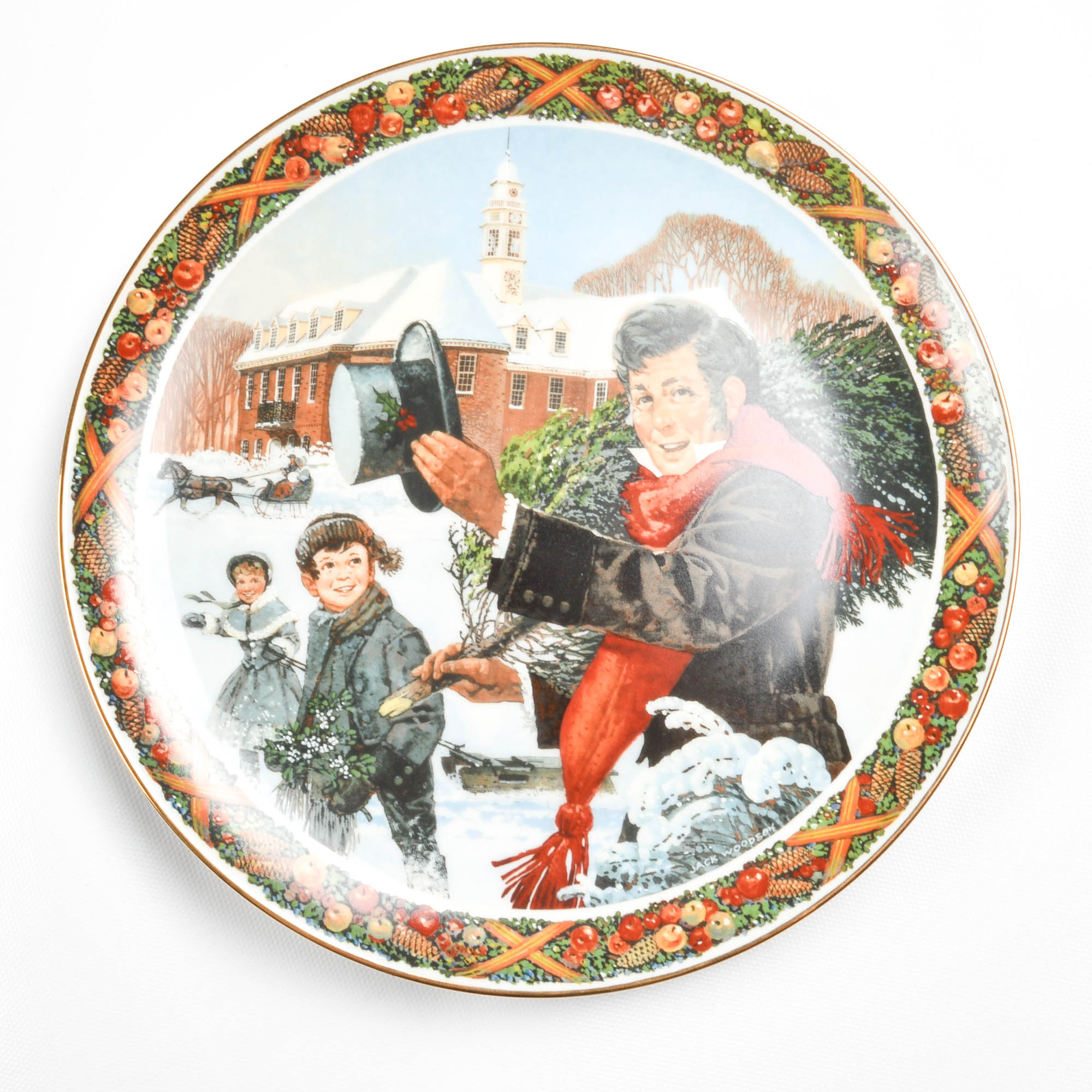 Royal Windsor And Avon Christmas Plate Collection