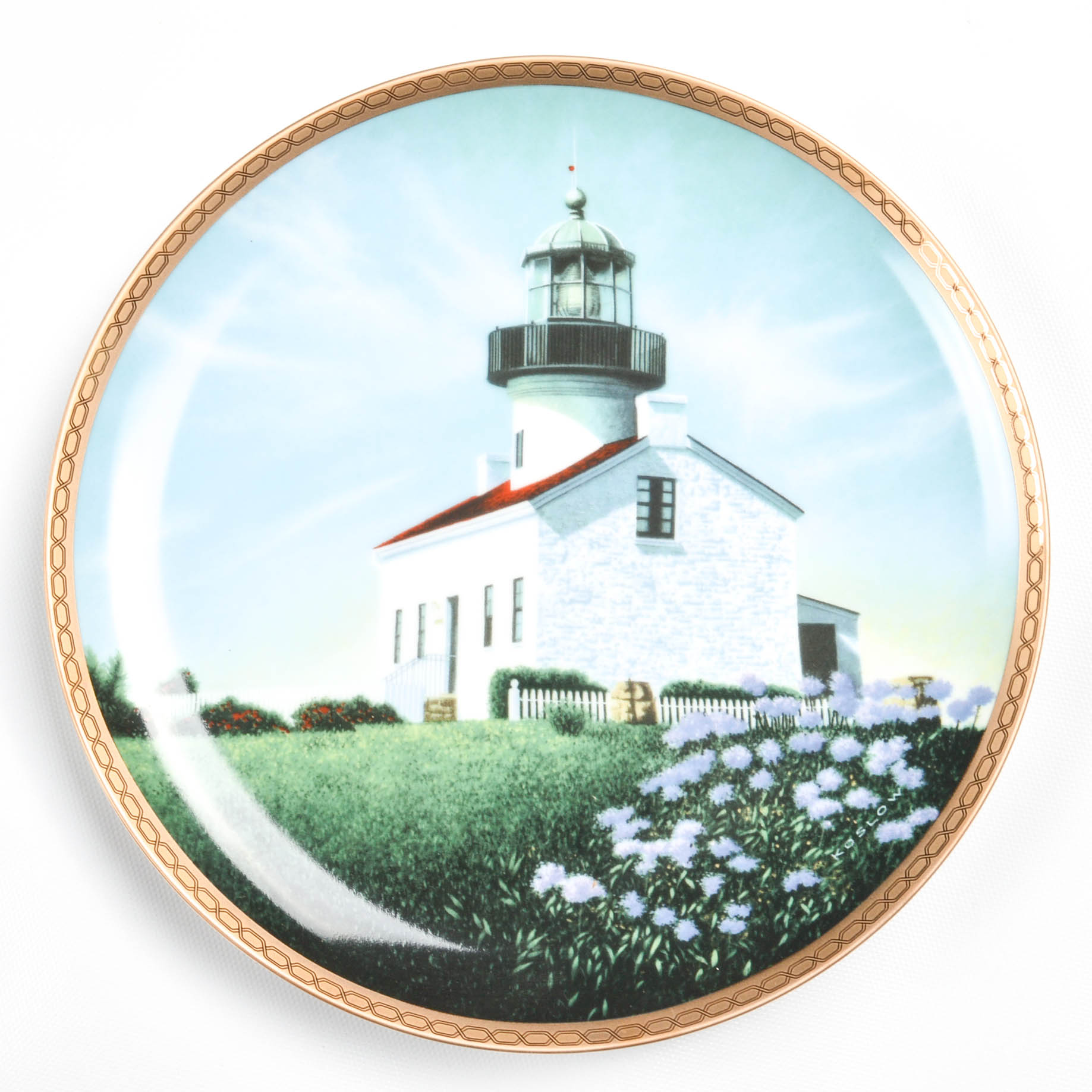 "The American Lighthouses" Plate Collection By Hamilton