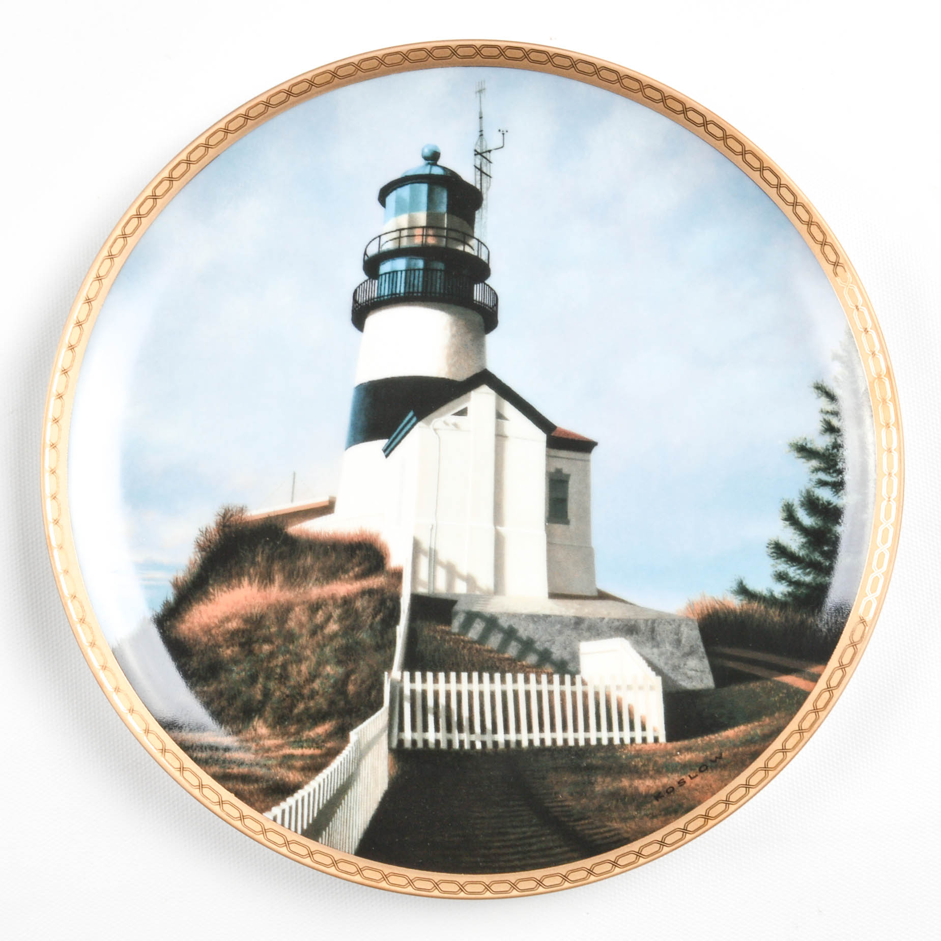 "The American Lighthouses" Plate Collection By Hamilton