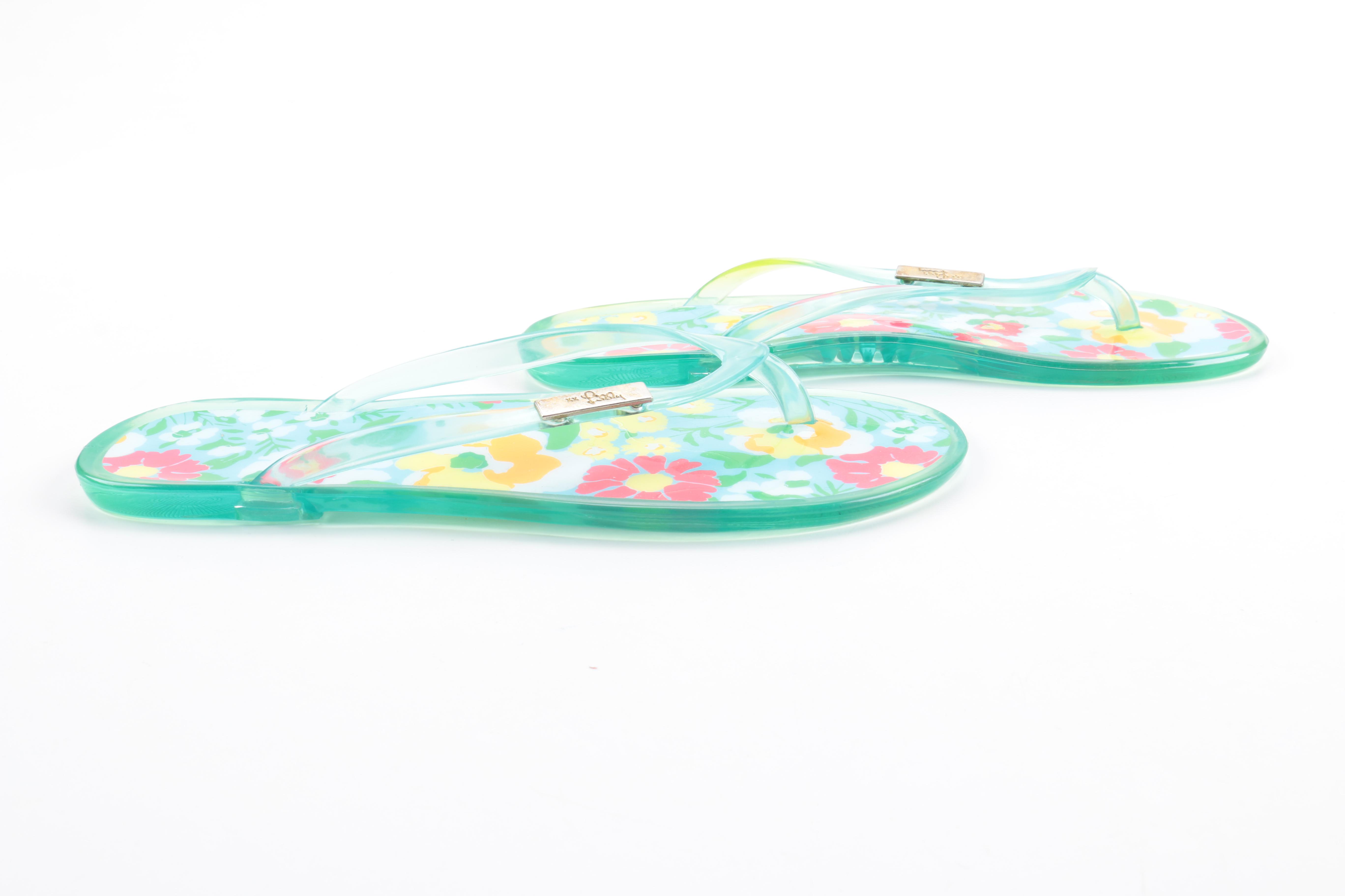 Lilly Pulitzer Floral Sandals