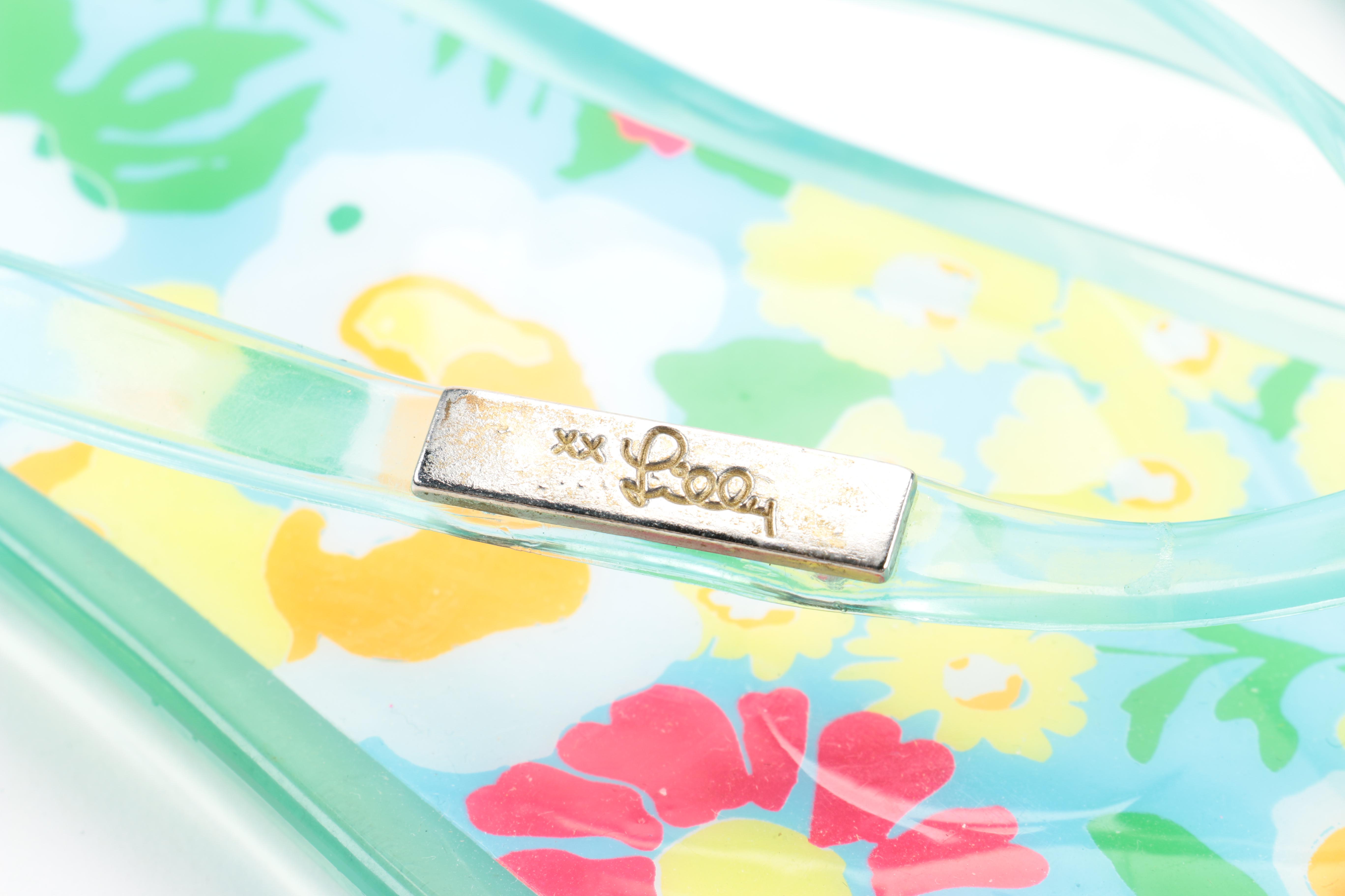 Lilly Pulitzer Floral Sandals