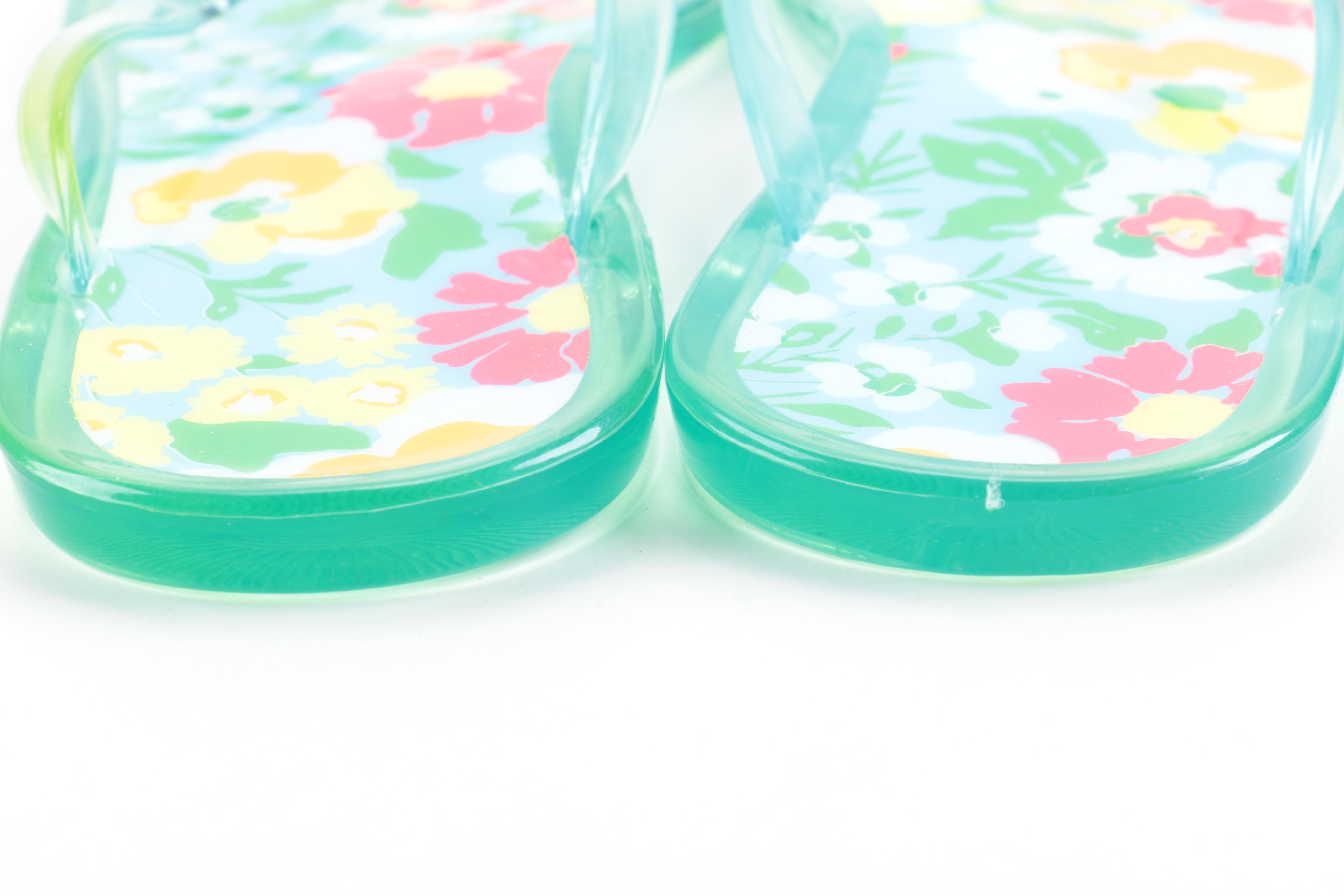 Lilly Pulitzer Floral Sandals