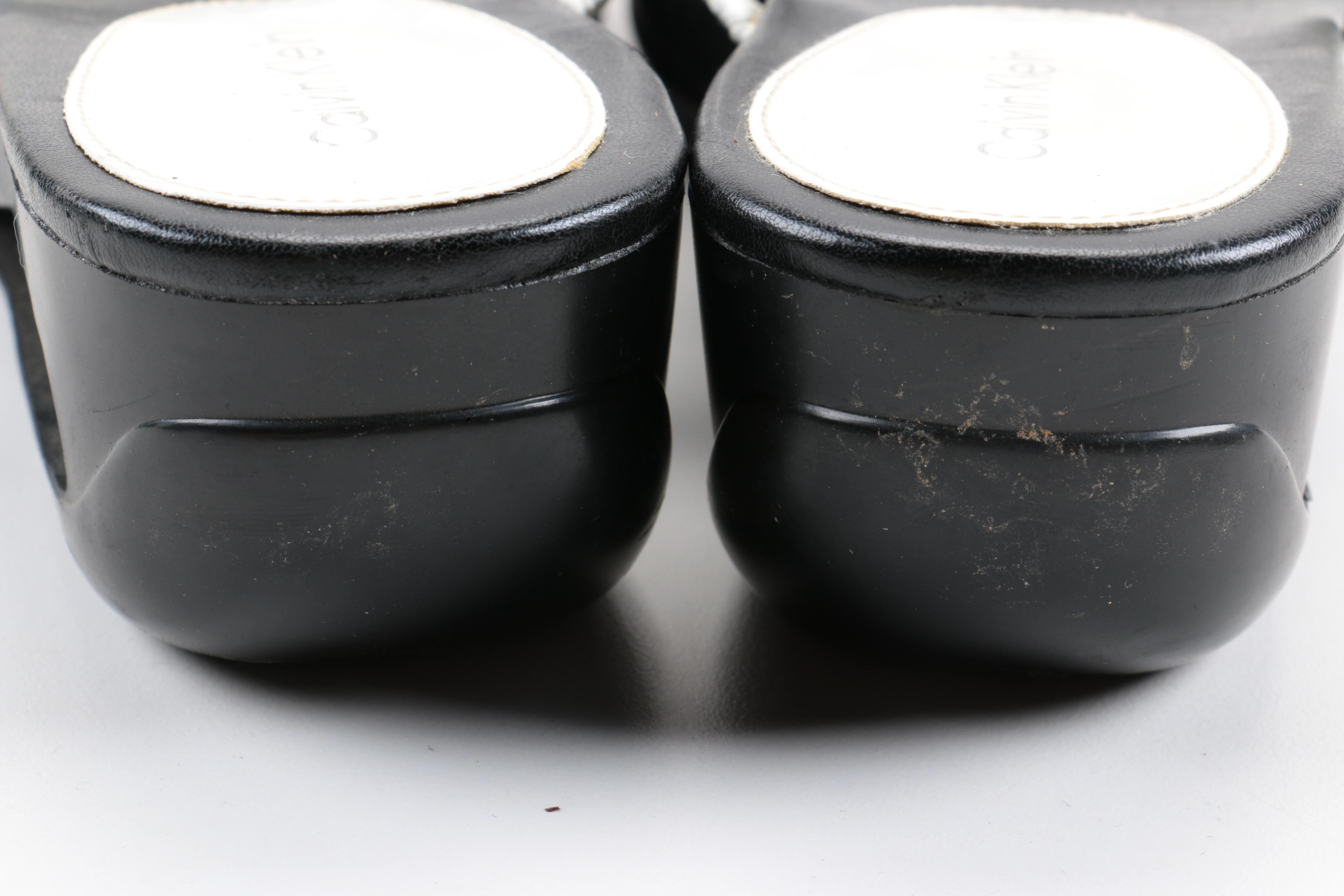 Calvin Klein and Born Sandals