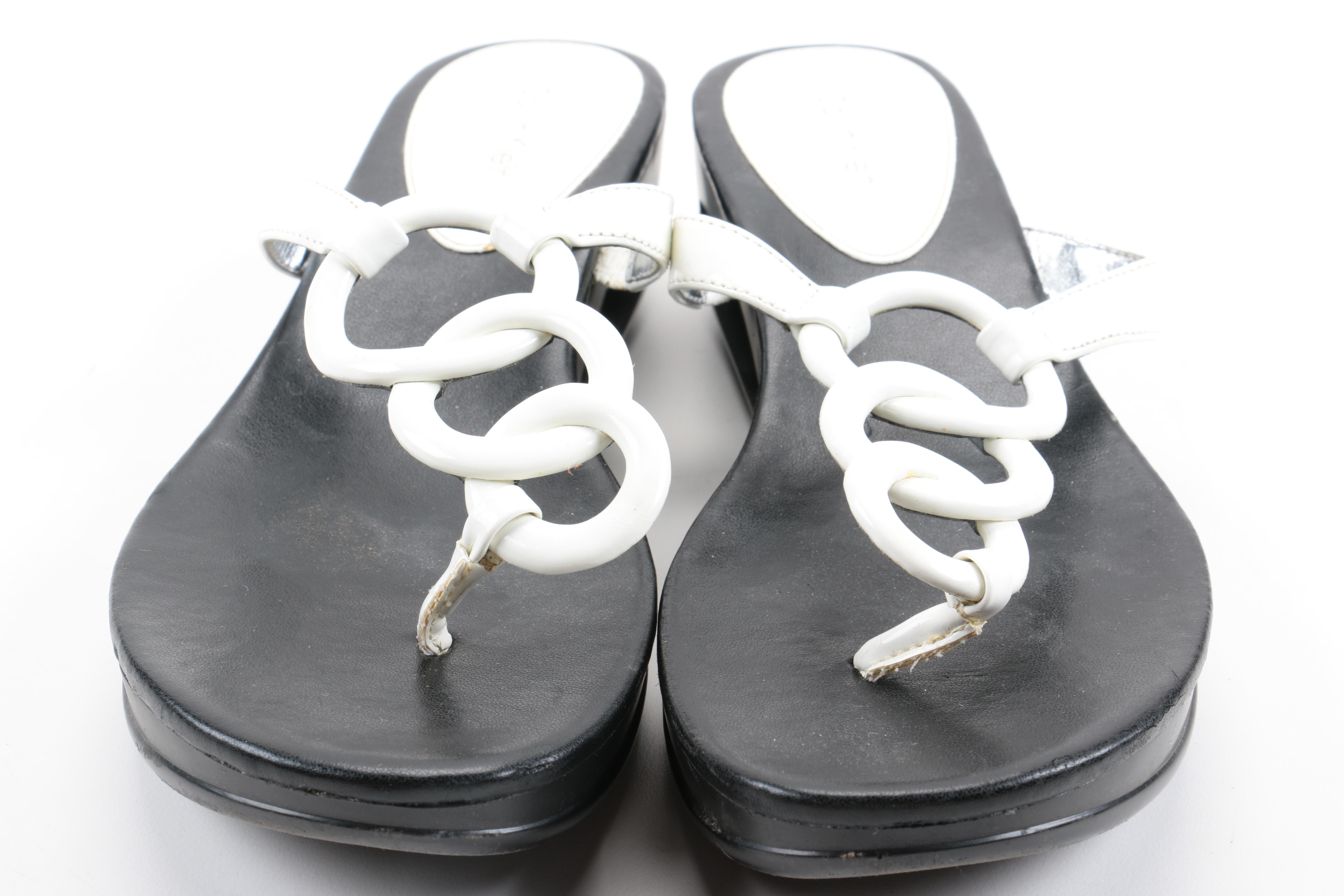 Calvin Klein and Born Sandals