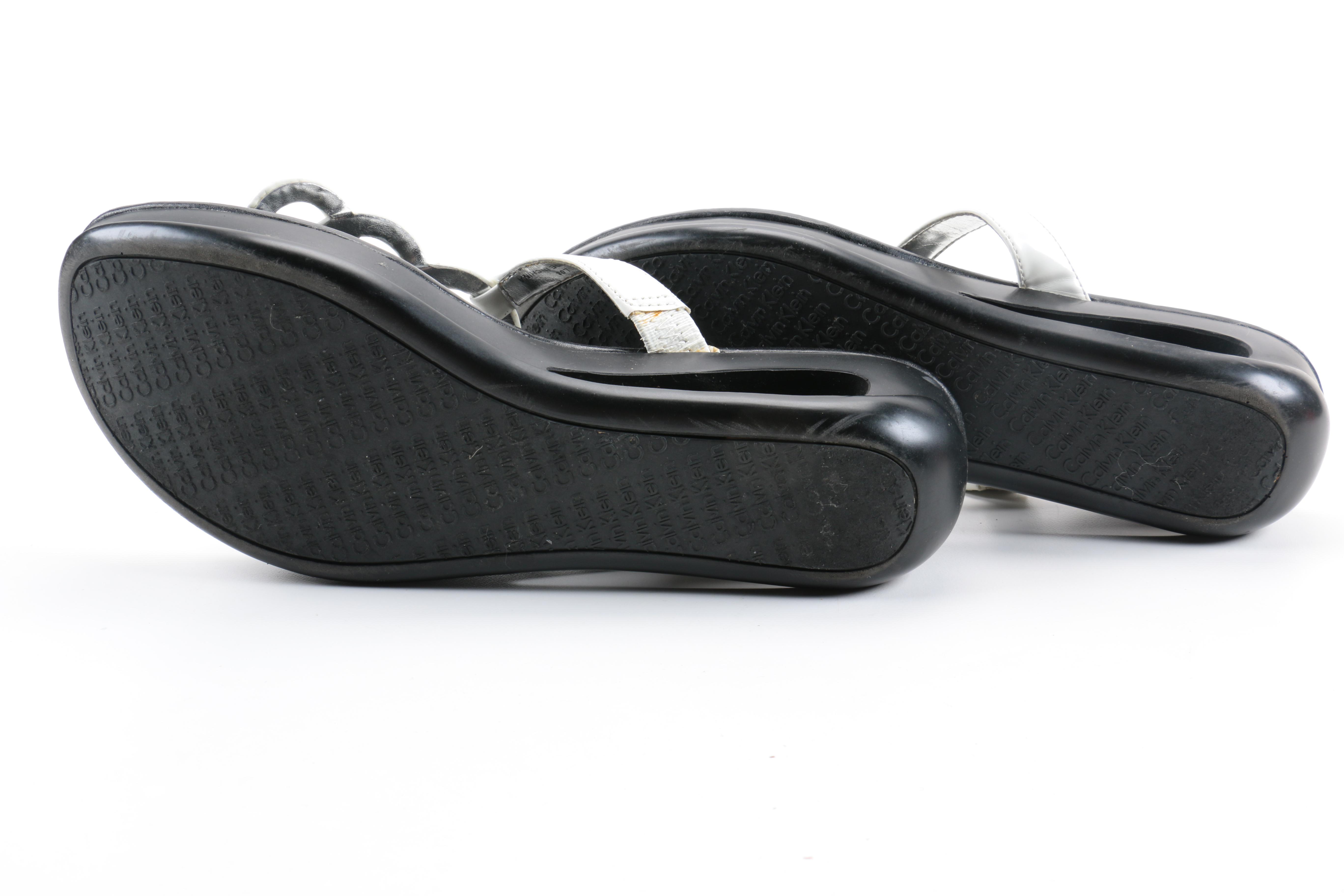 Calvin Klein and Born Sandals