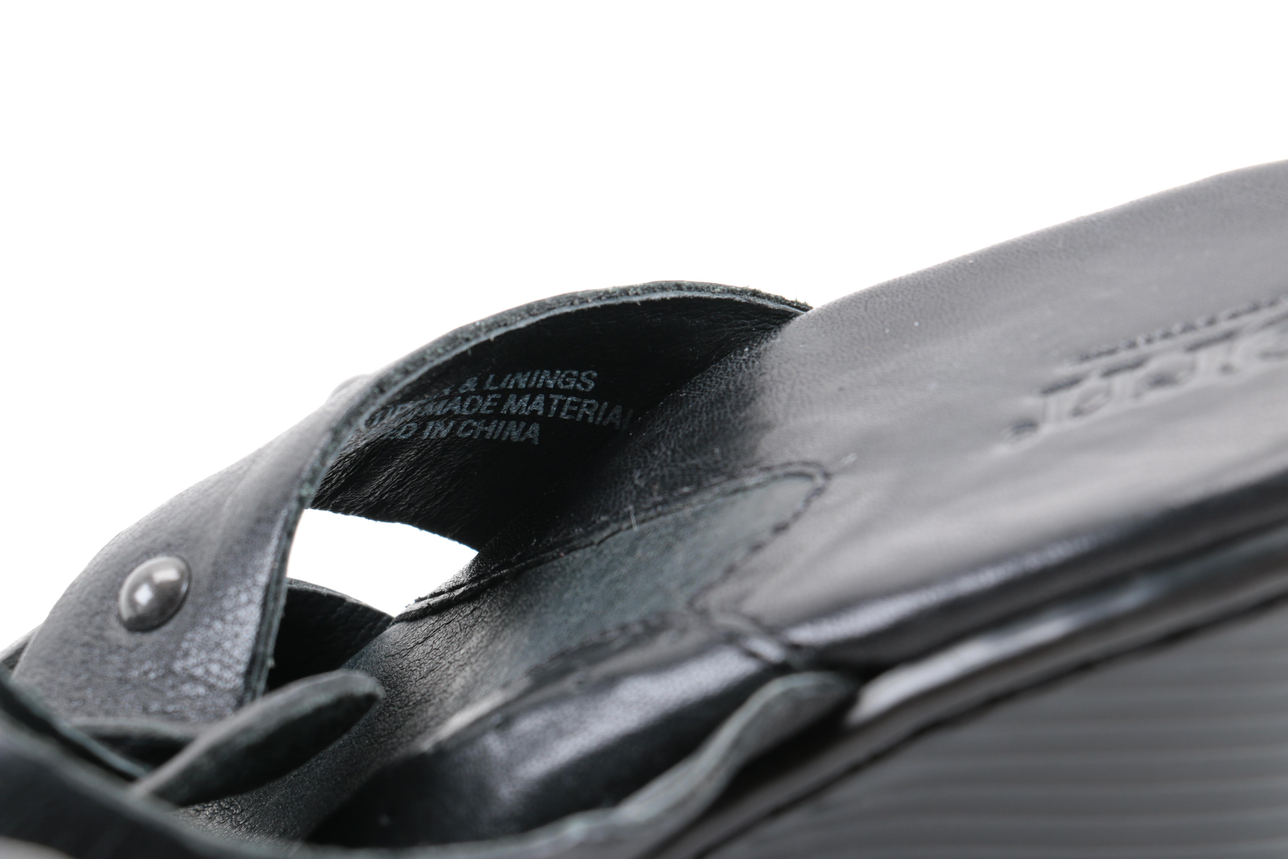 Calvin Klein and Born Sandals