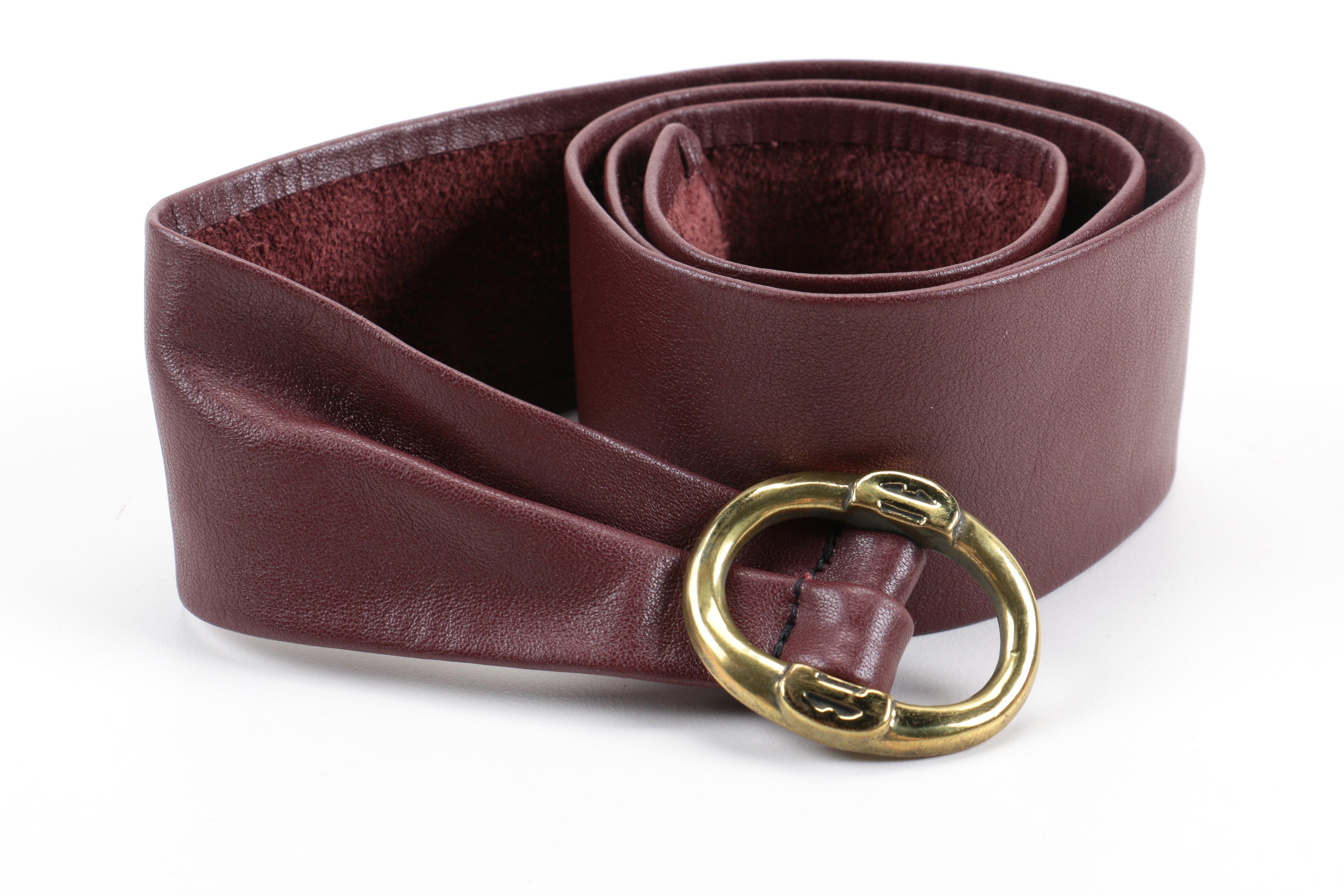Leather Belts Featuring Lauren Ralph Lauren