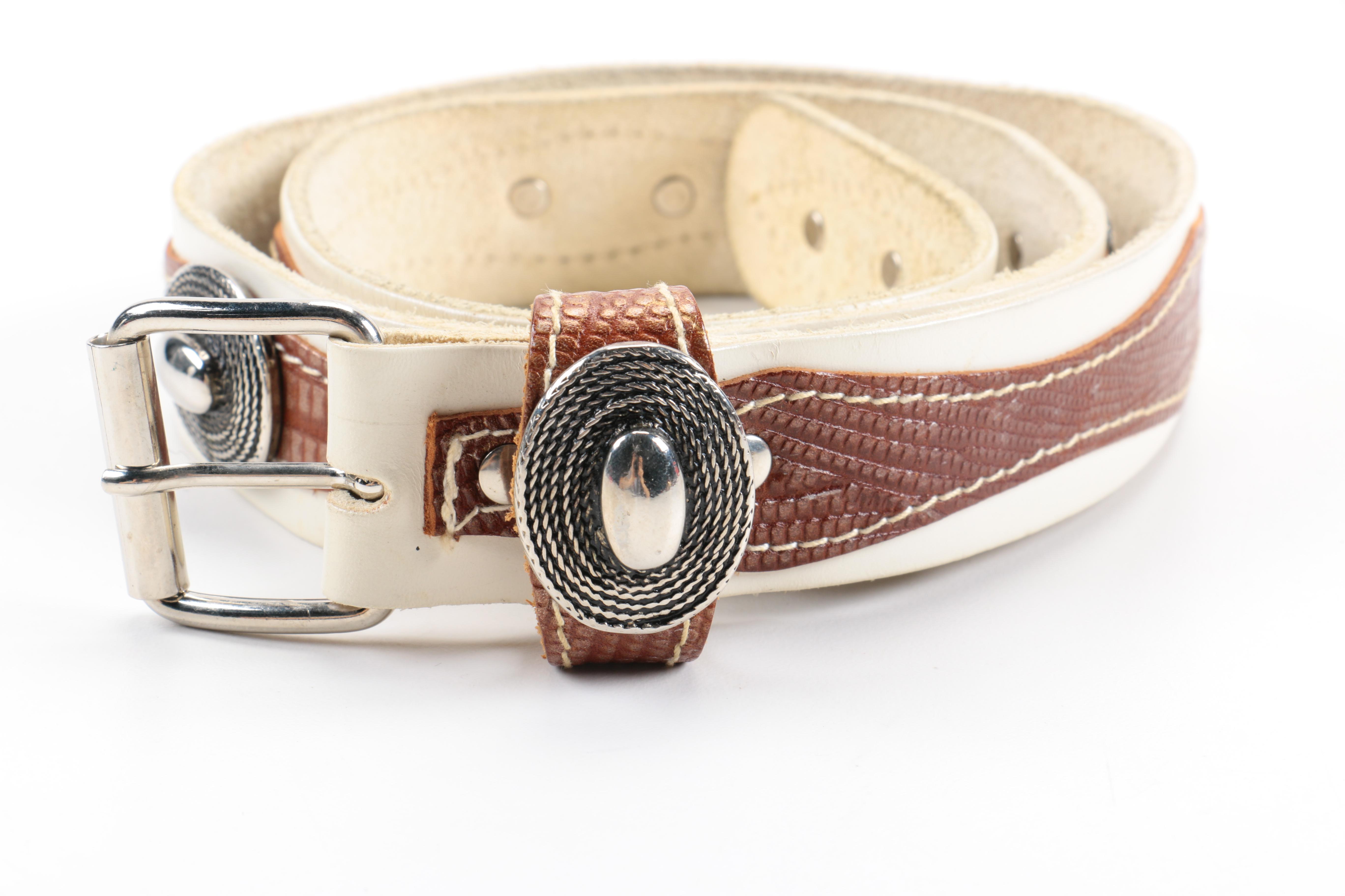 Leather Belts Featuring Lauren Ralph Lauren