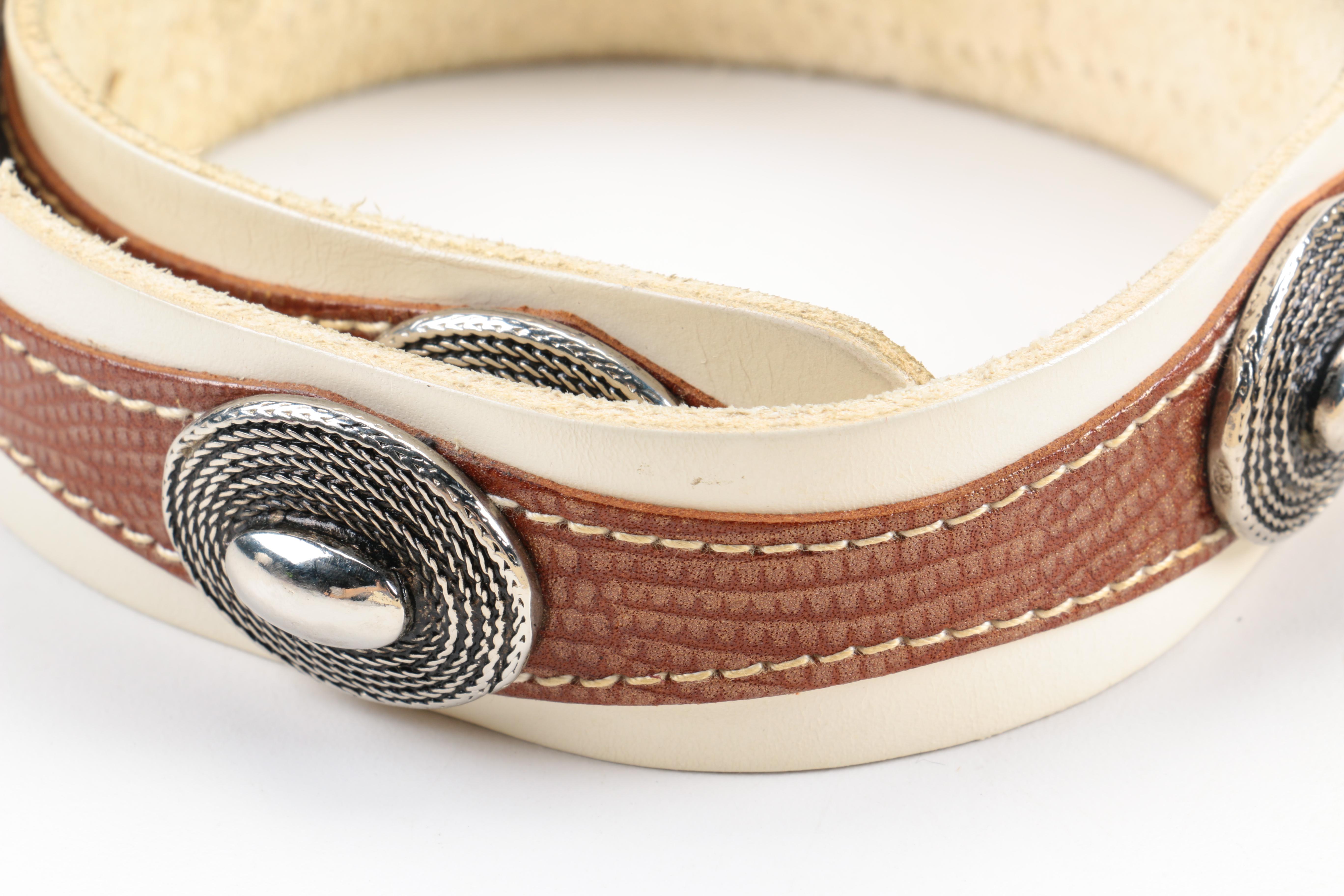 Leather Belts Featuring Lauren Ralph Lauren